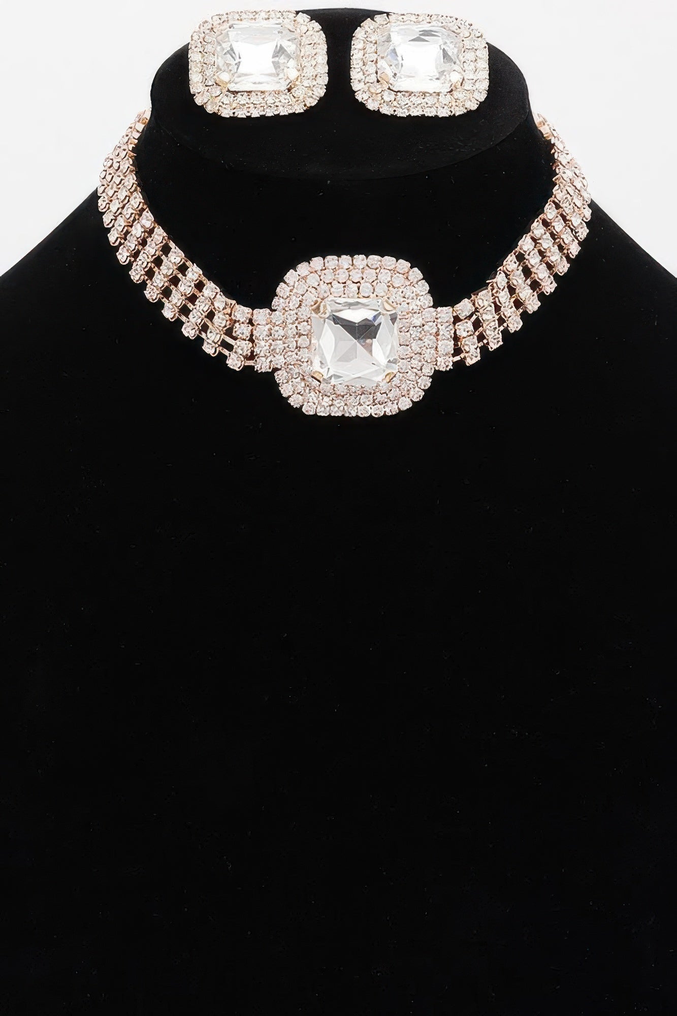Rhinestone Necklace Set product image