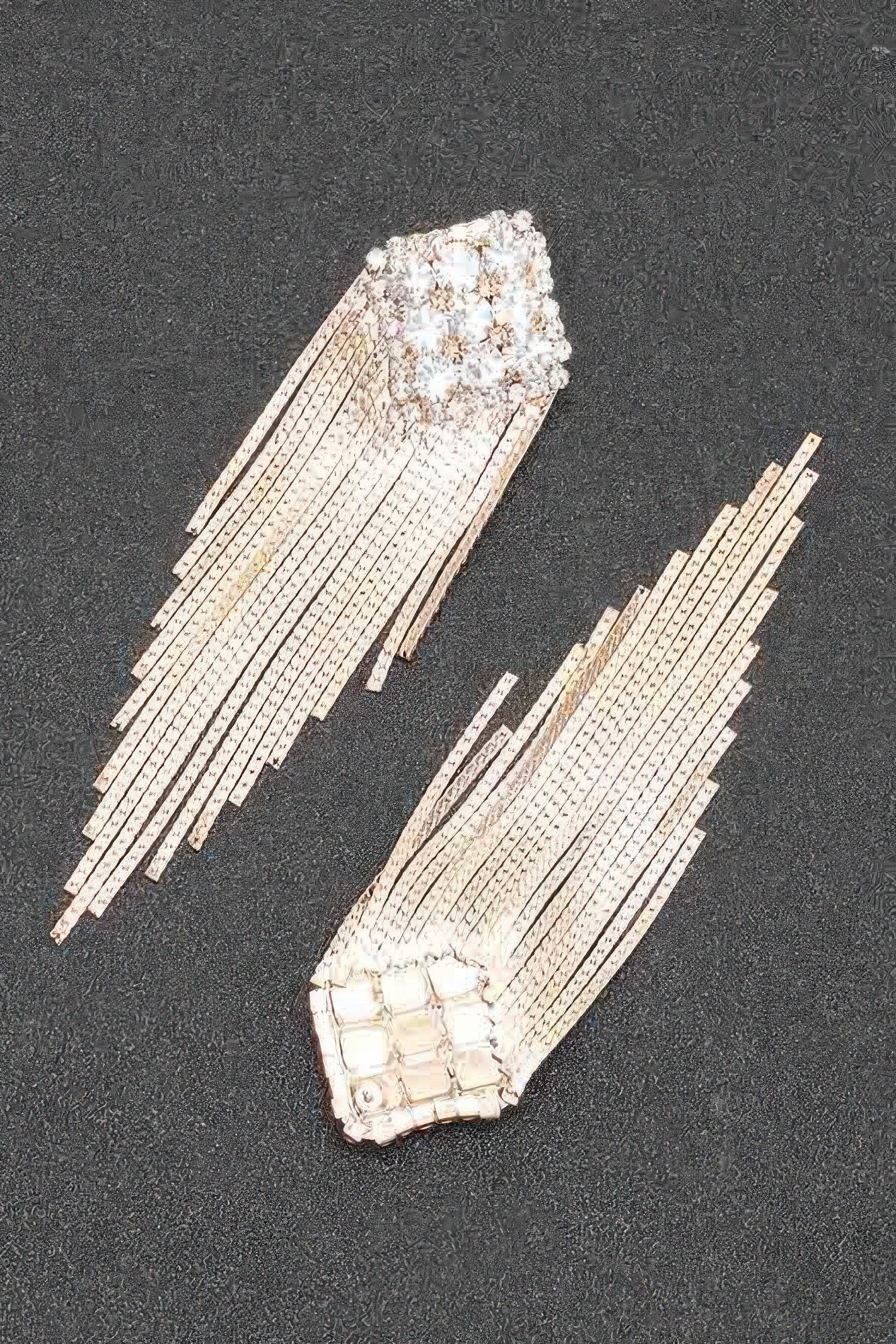Rhinestone Fringe Earring product image