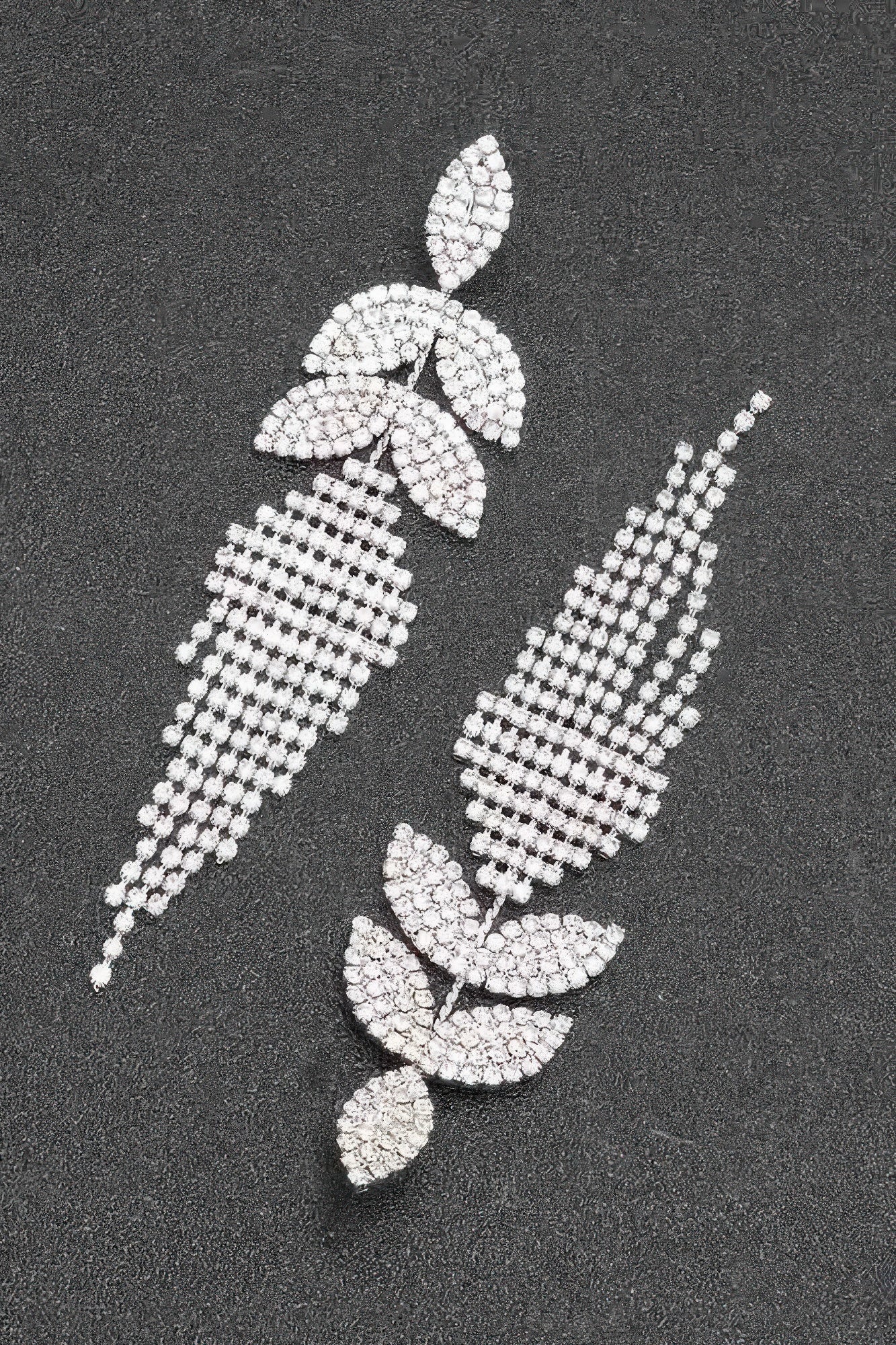 Rhinestone Fringe Earring product image