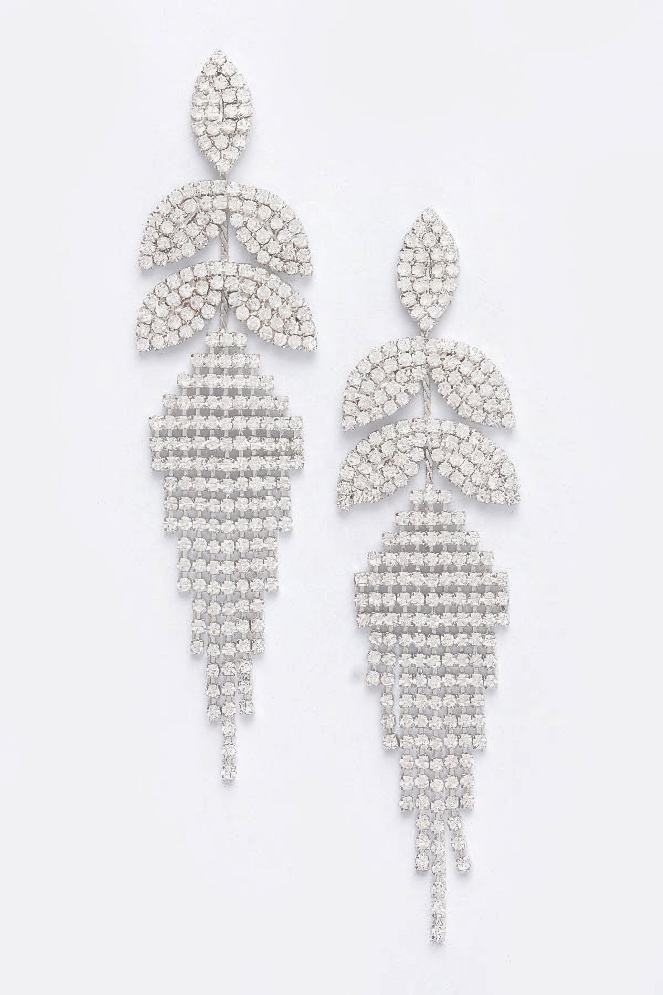Rhinestone Fringe Earring product image