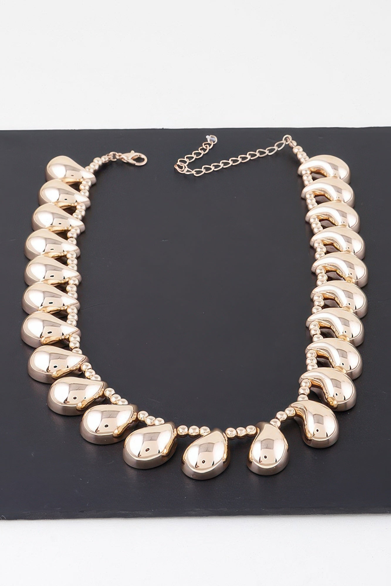 Double Link Chain Choker Necklace product image