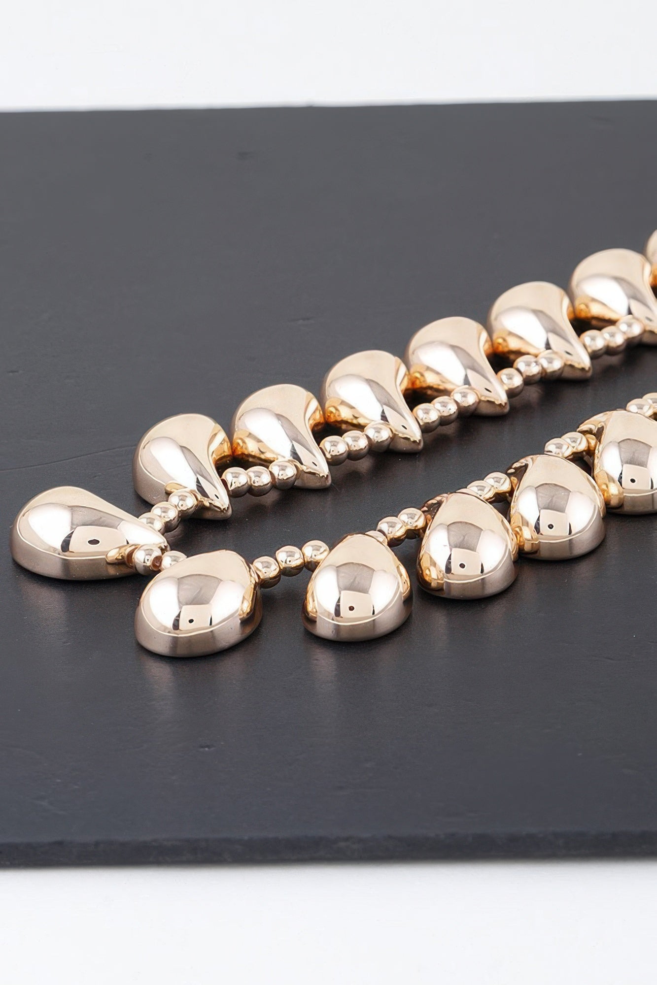 Double Link Chain Choker Necklace product image