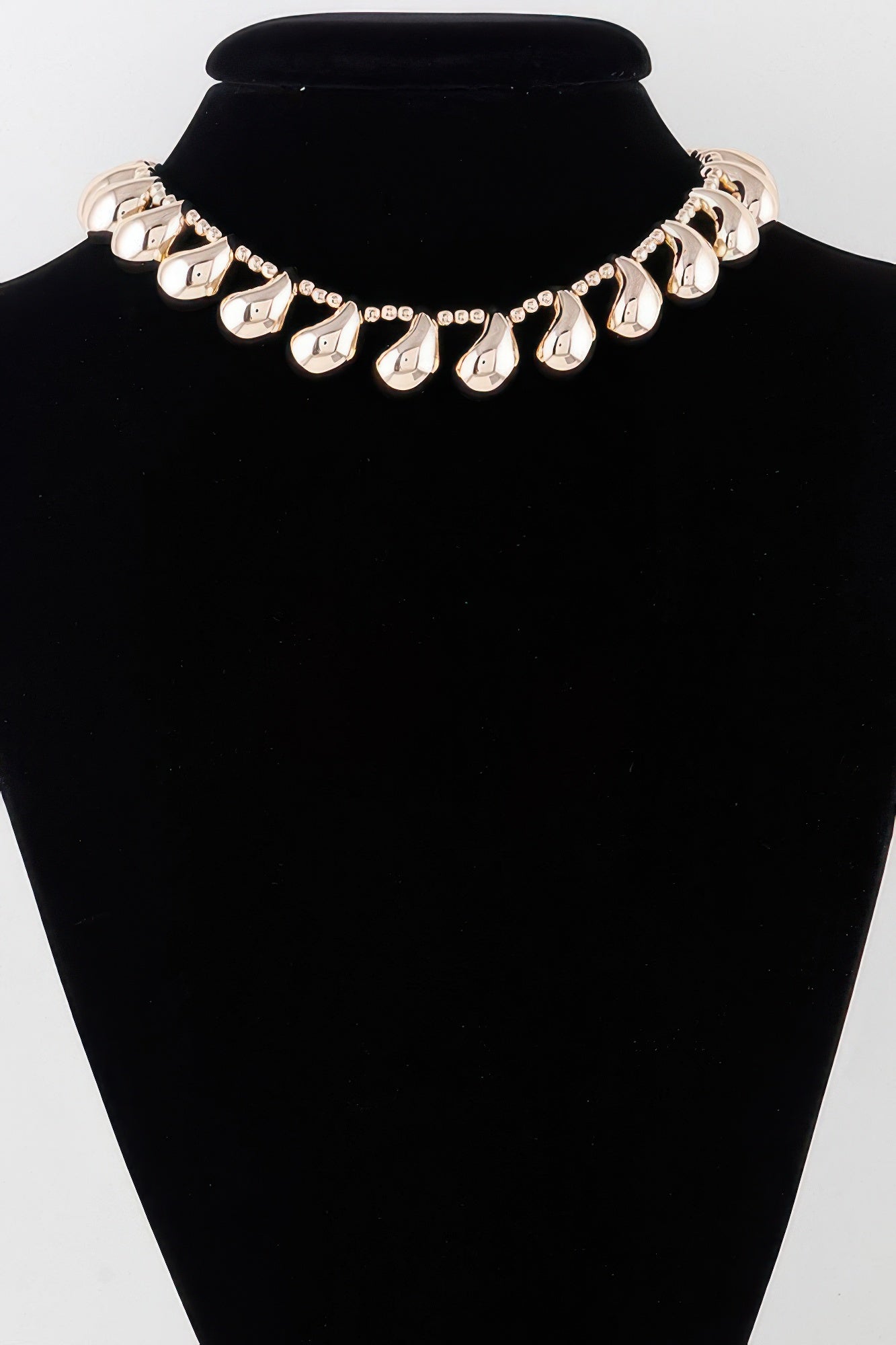 Double Link Chain Choker Necklace product image