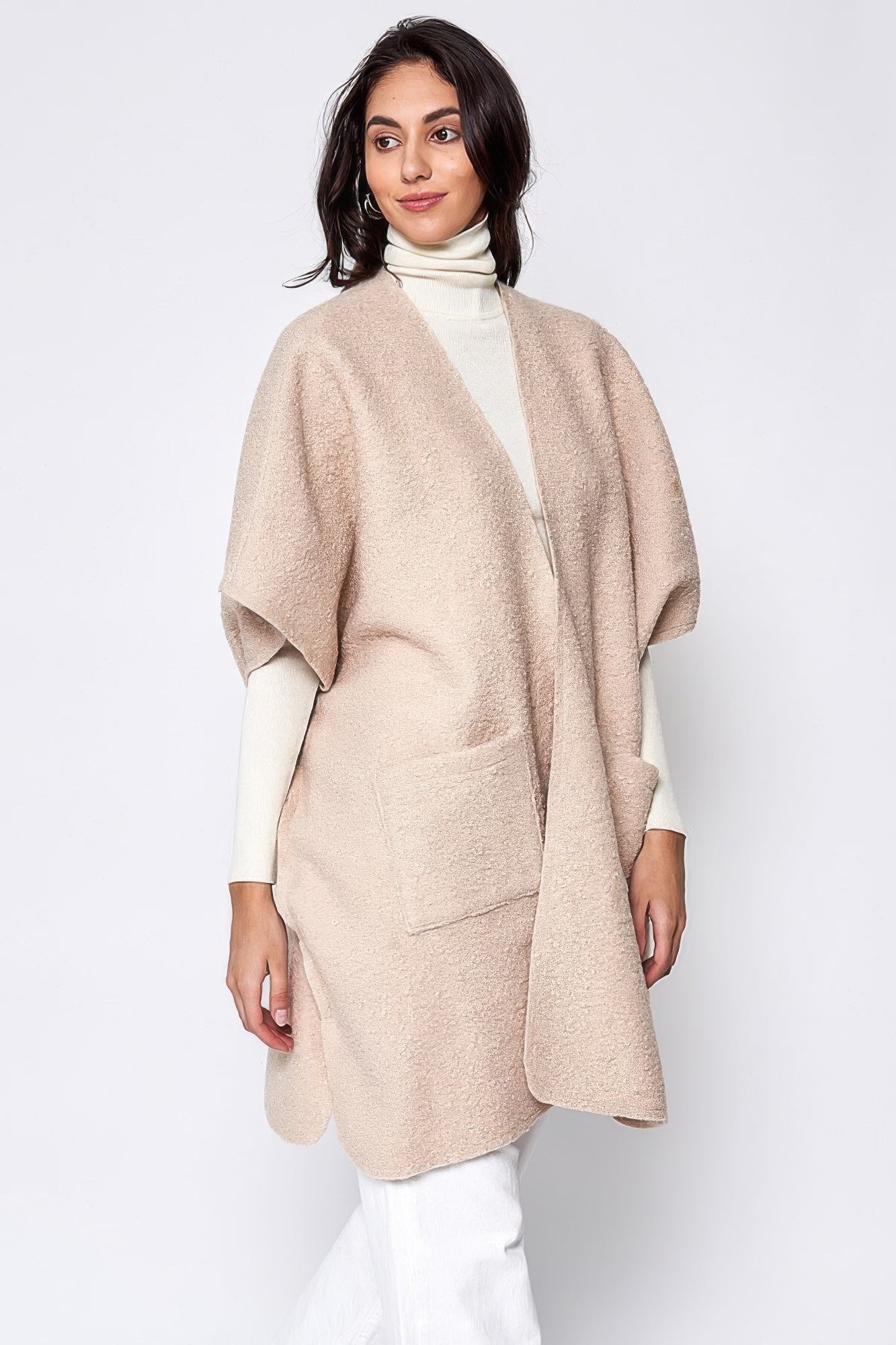 Open Front Pocket Kimono product image