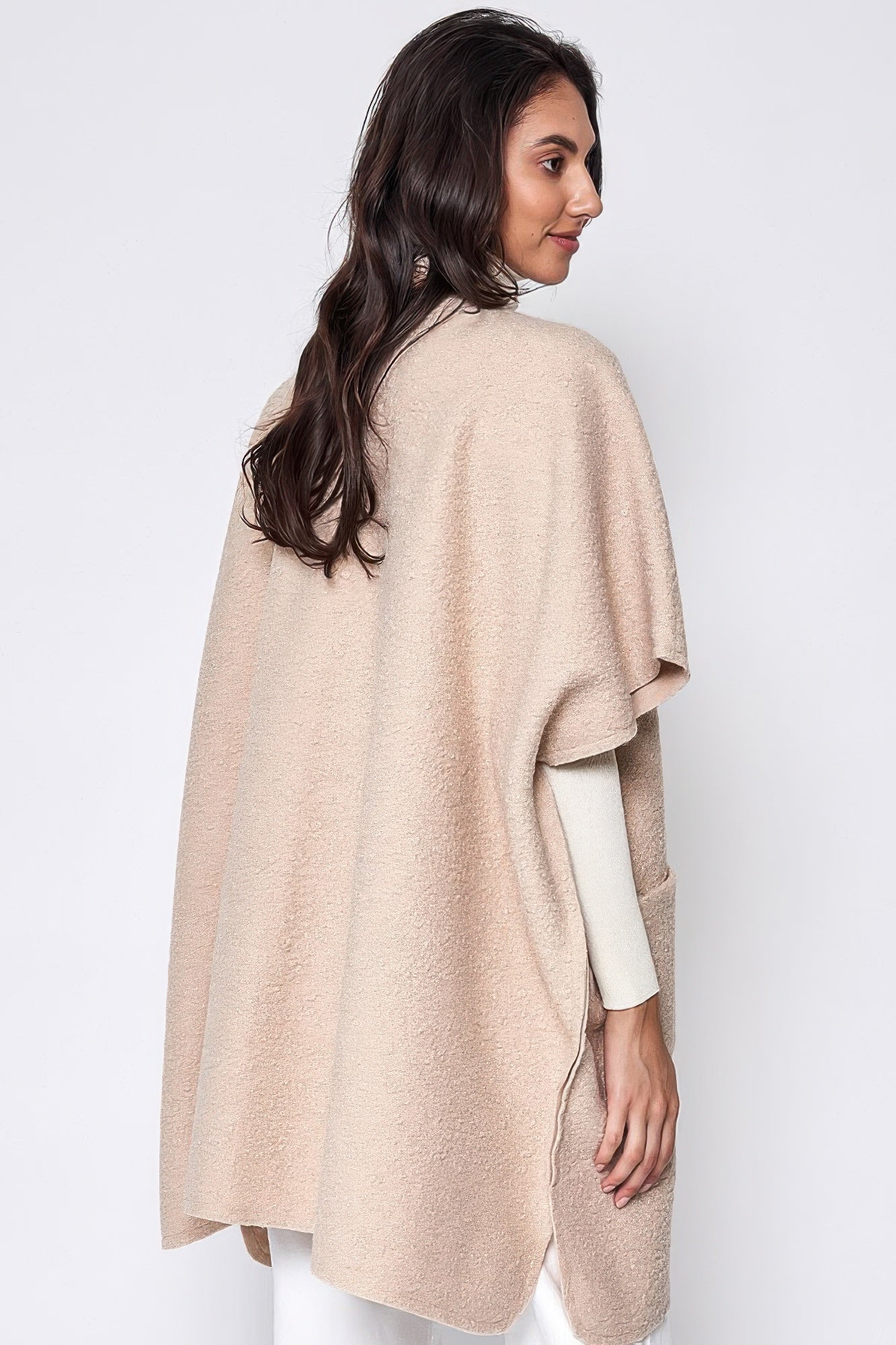 Open Front Pocket Kimono product image