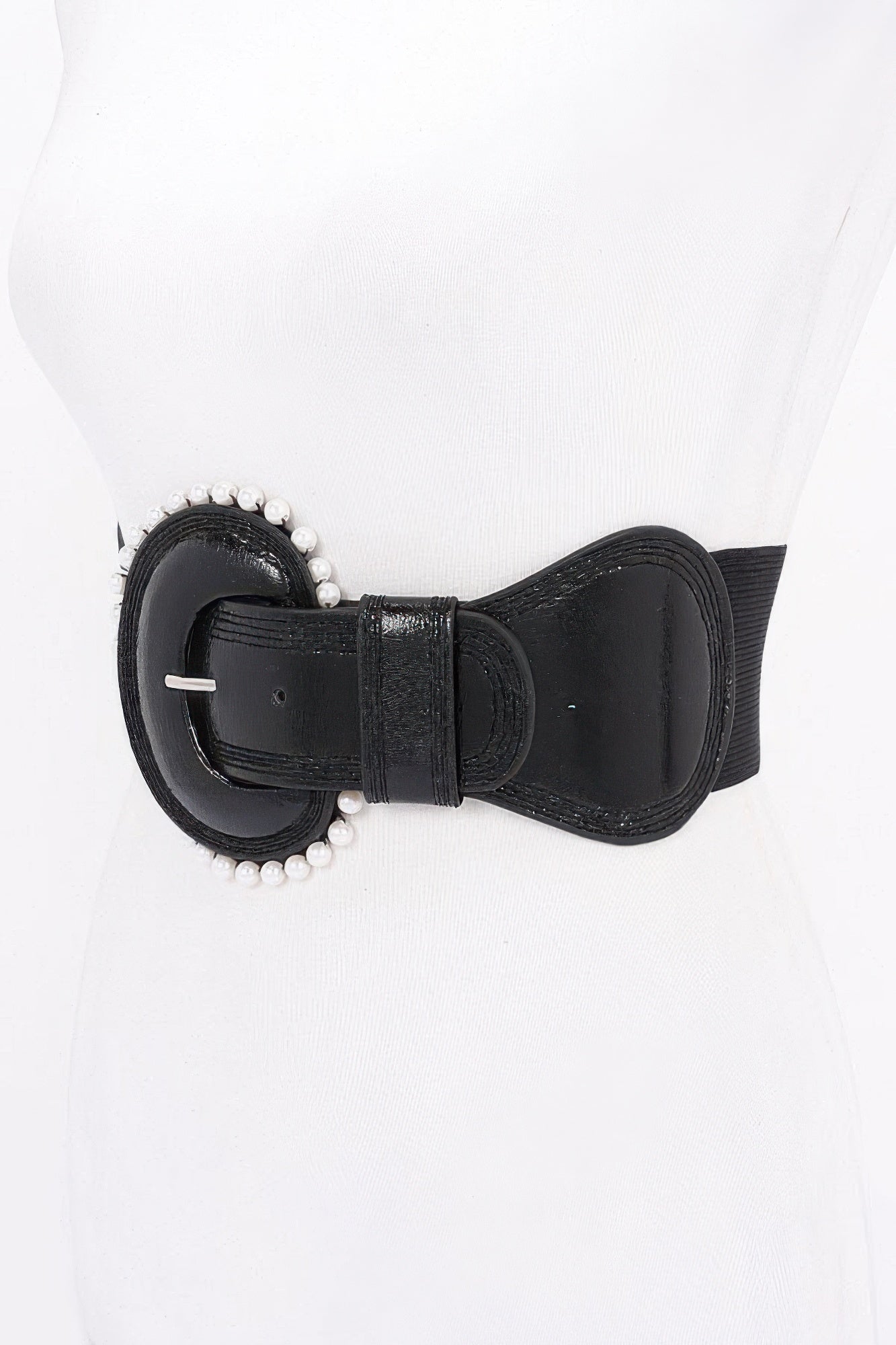 Pearl Metallic Pu Elastic Belt product image