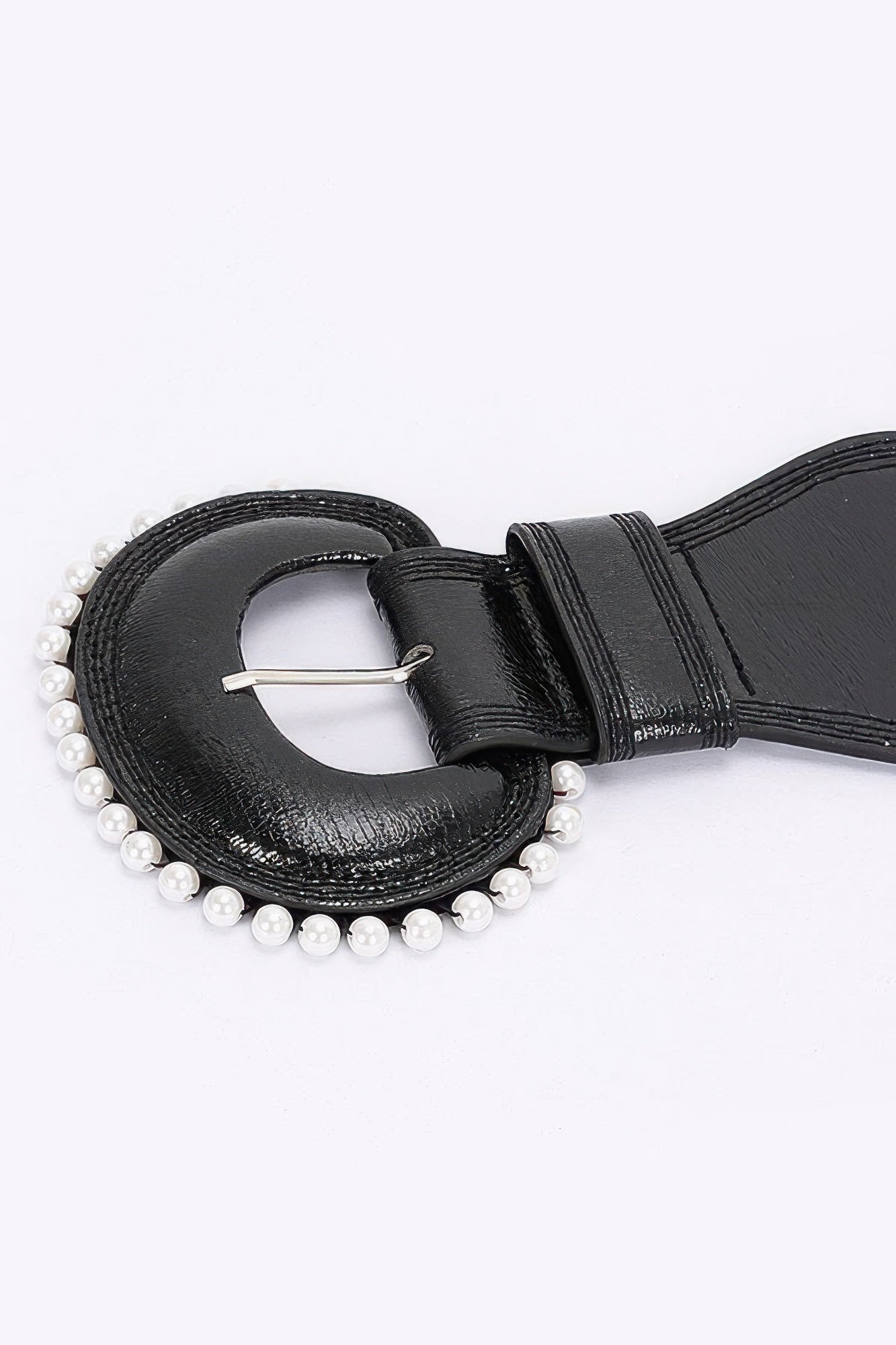Pearl Metallic Pu Elastic Belt product image