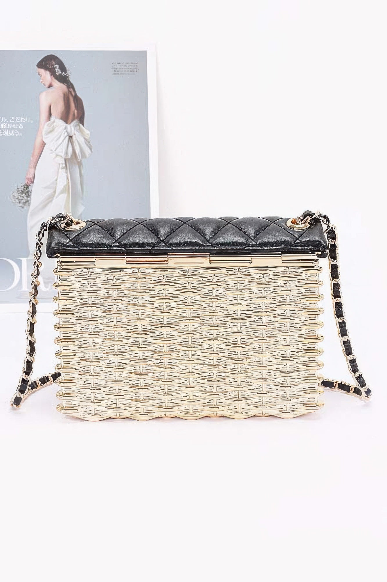 Metallic Acrylic Flap Bag product image