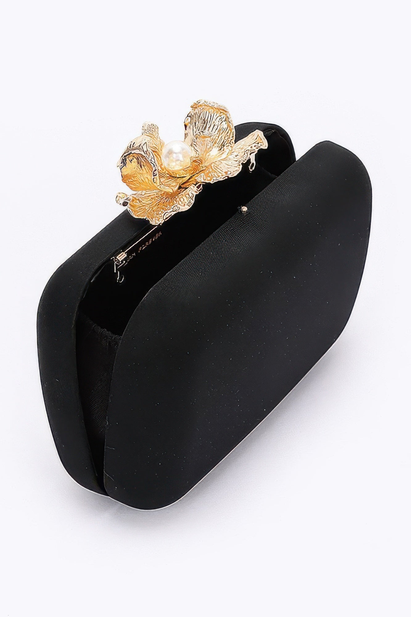 Big Metal Flower Satin Case Bag product image