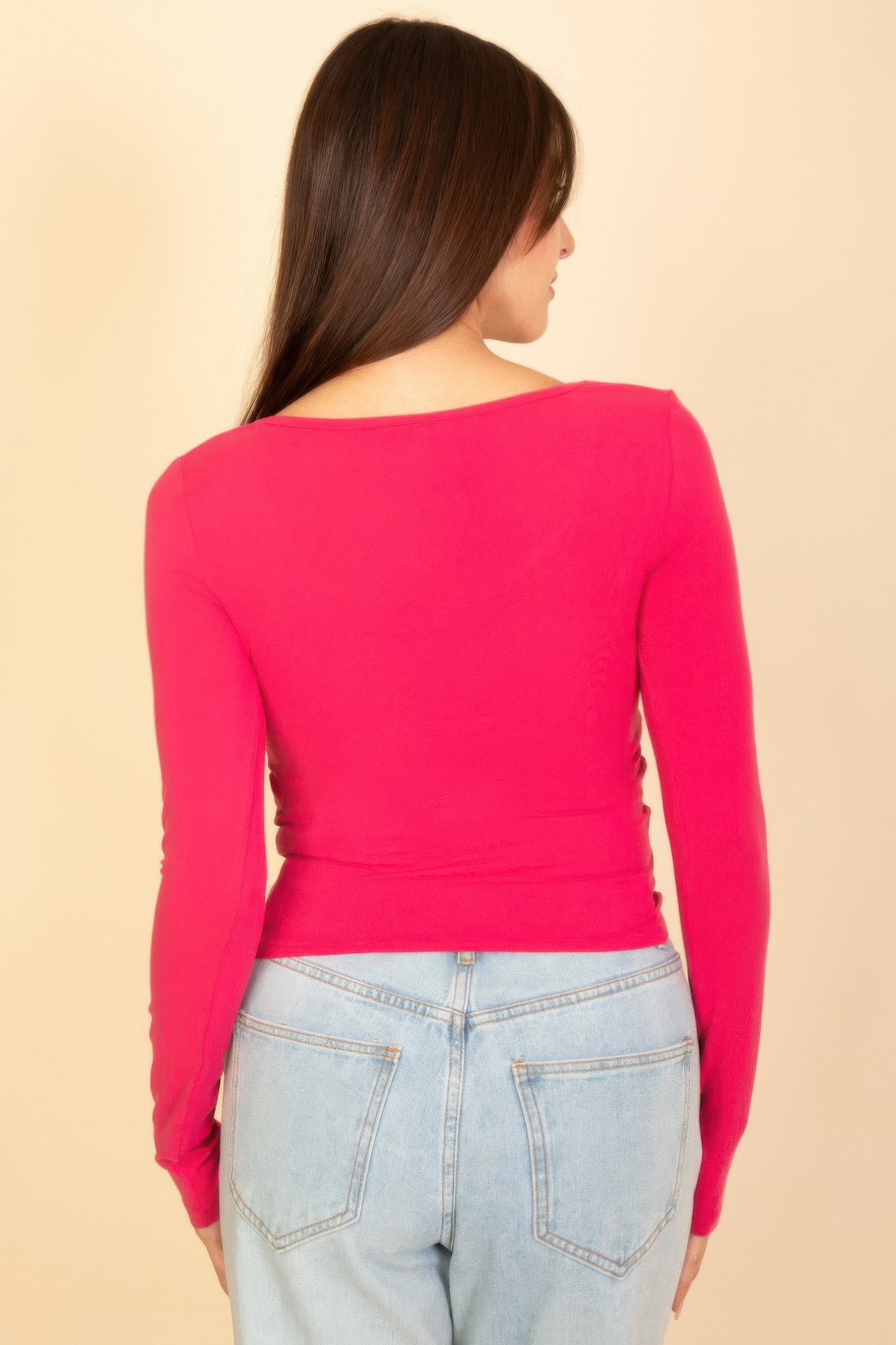 Square Neck Long Sleeve Top product image