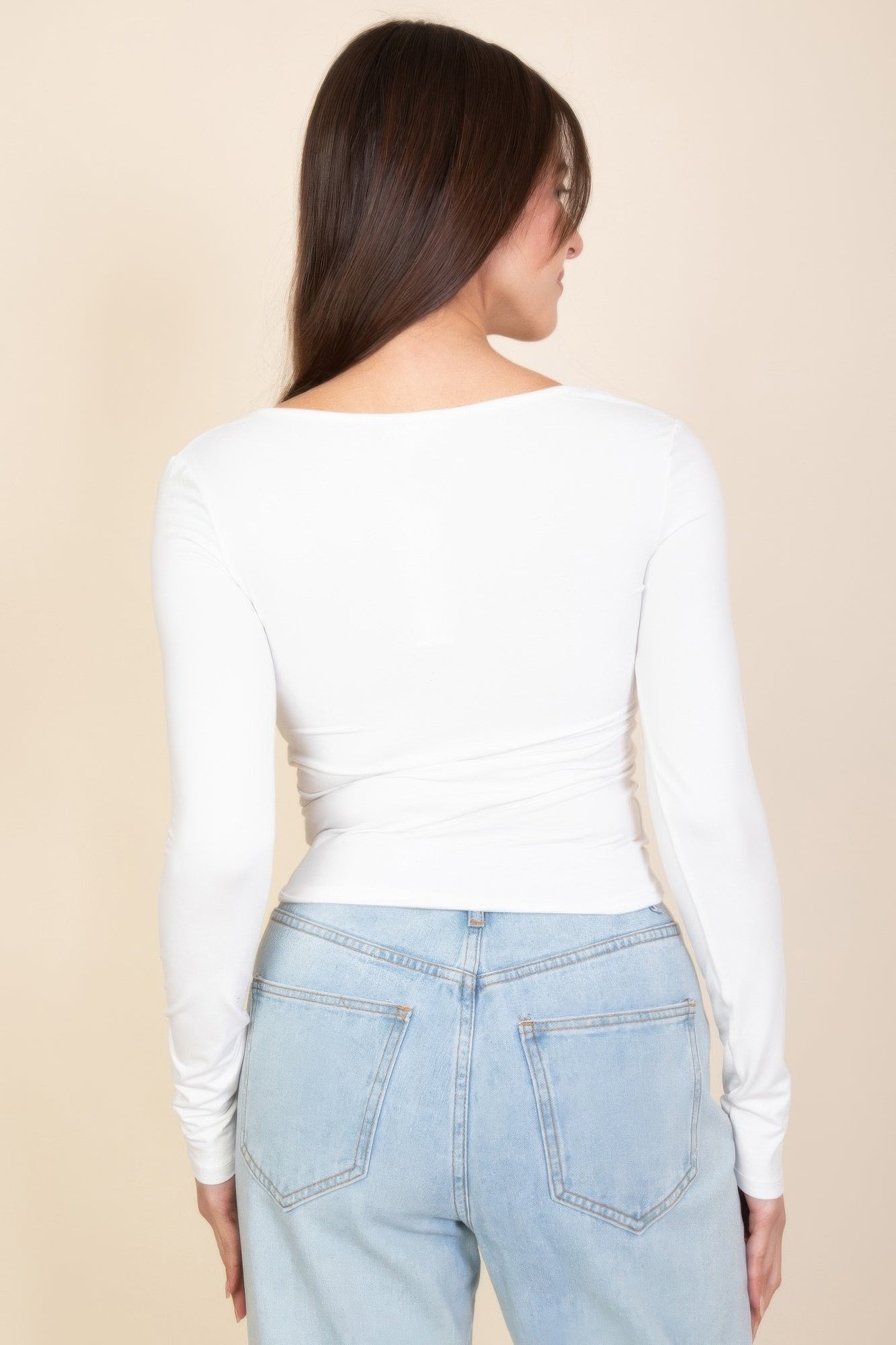 Square Neck Long Sleeve Top product image