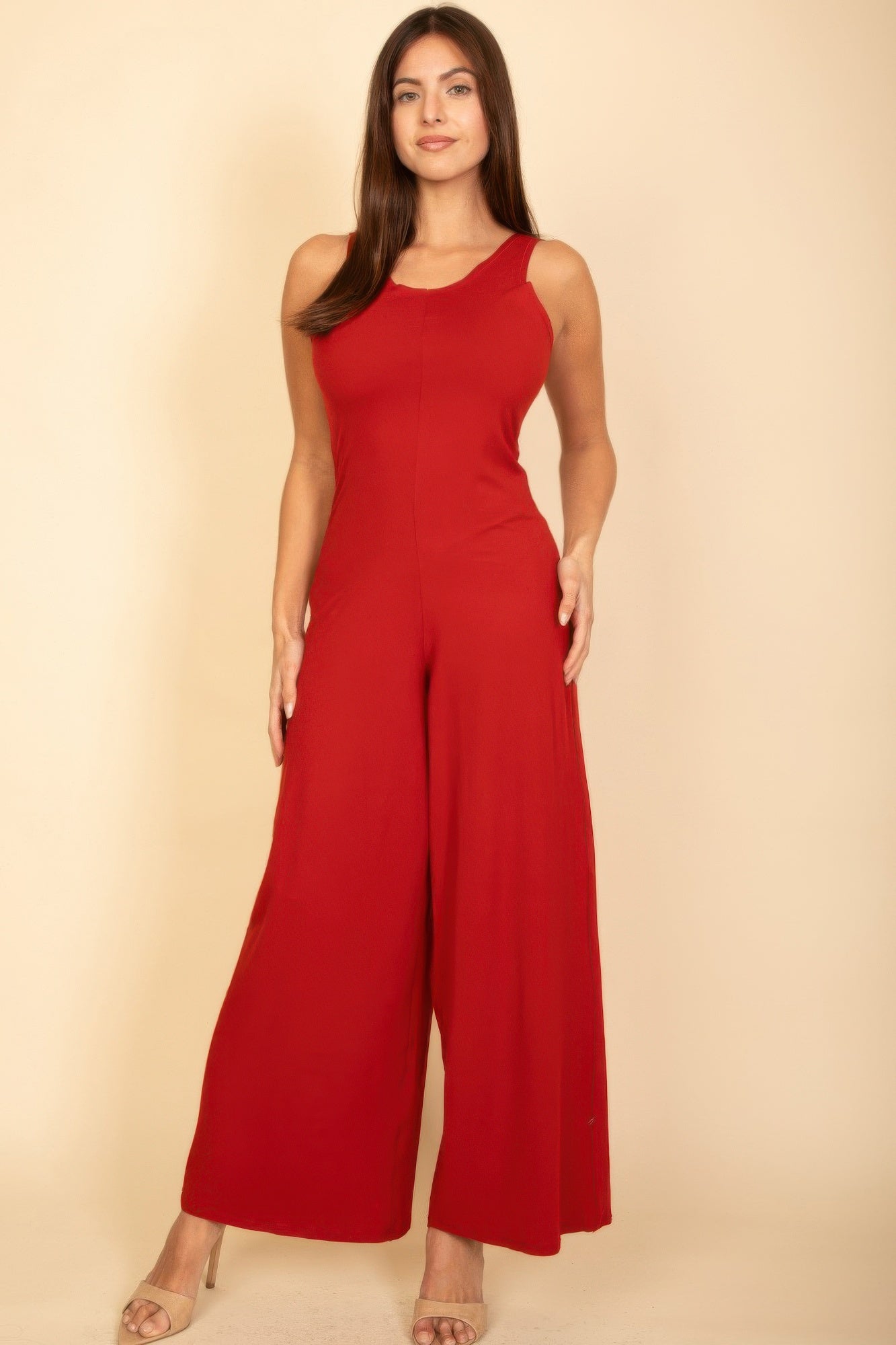 Sleeveless Tank Wide Leg Jumpsuit product image