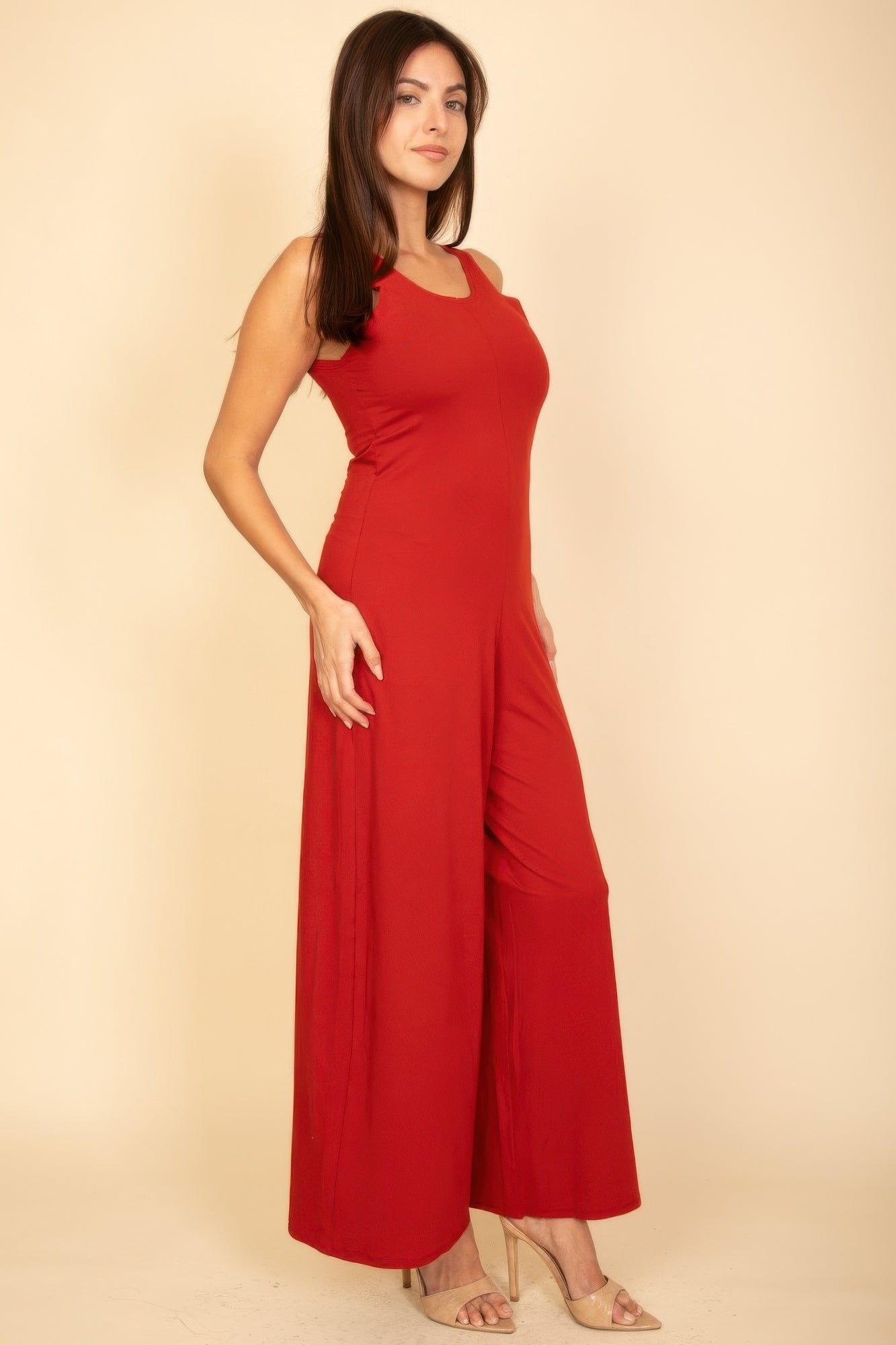 Sleeveless Tank Wide Leg Jumpsuit product image