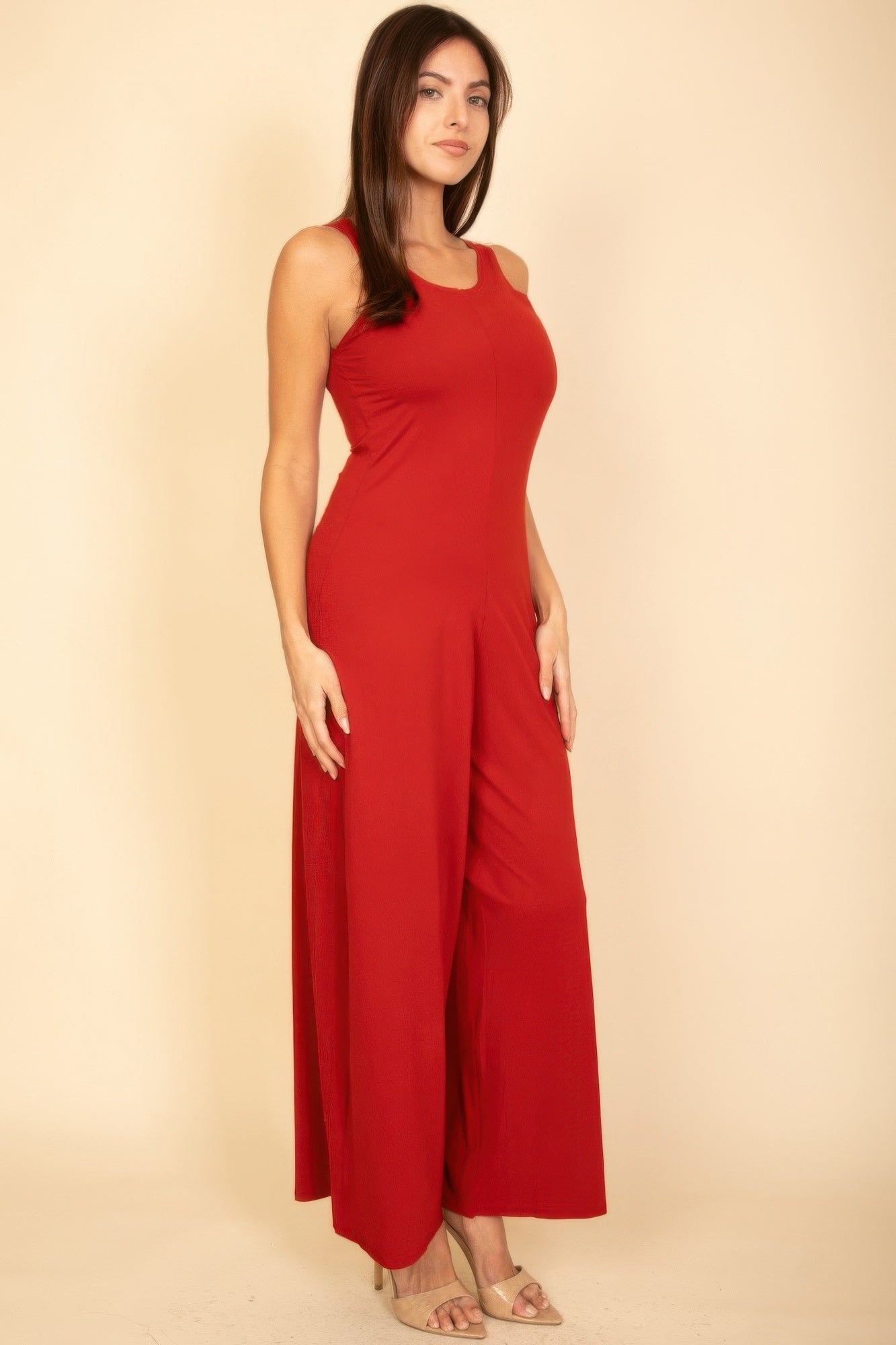 Sleeveless Tank Wide Leg Jumpsuit product image