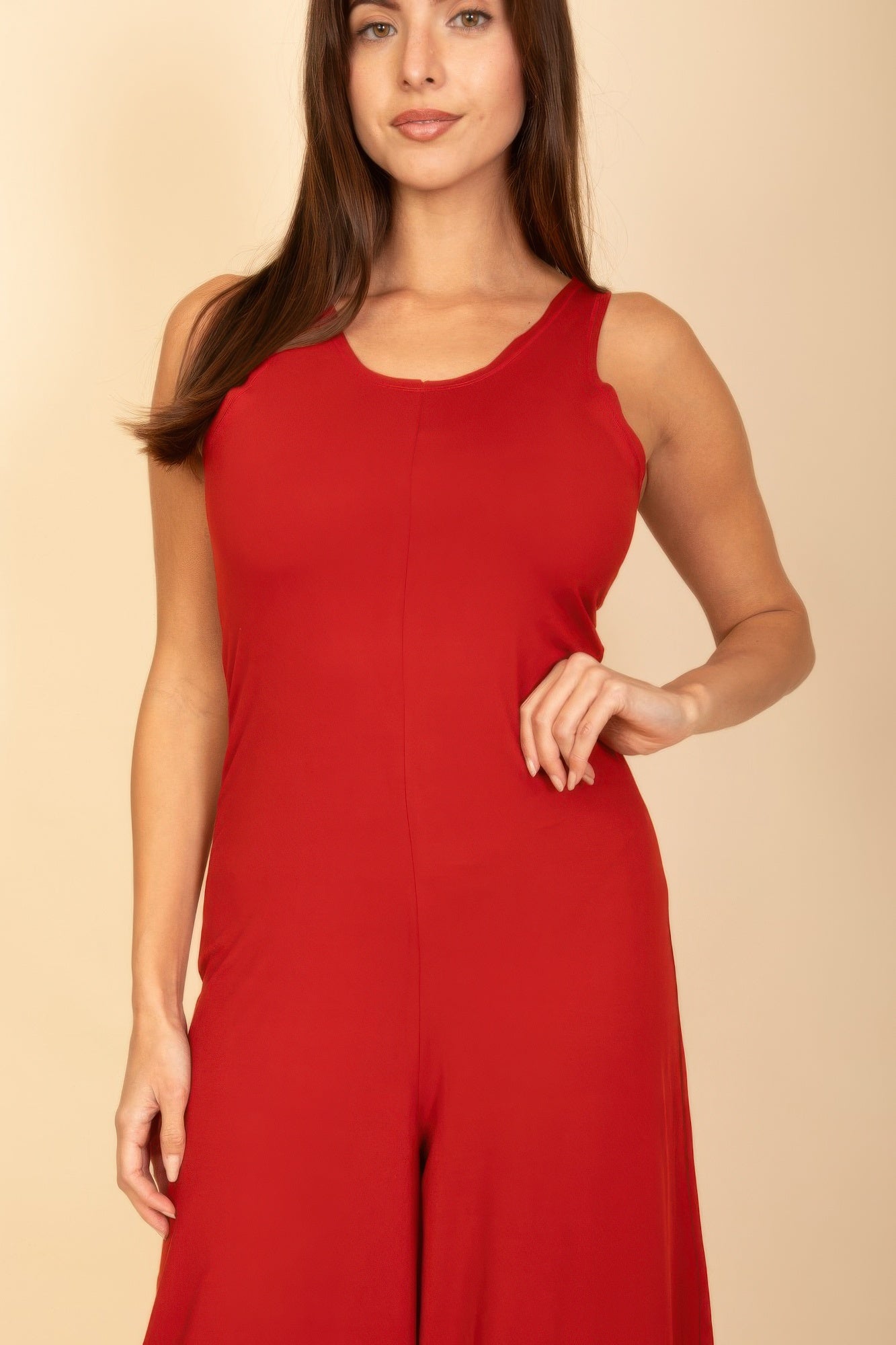 Sleeveless Tank Wide Leg Jumpsuit product image