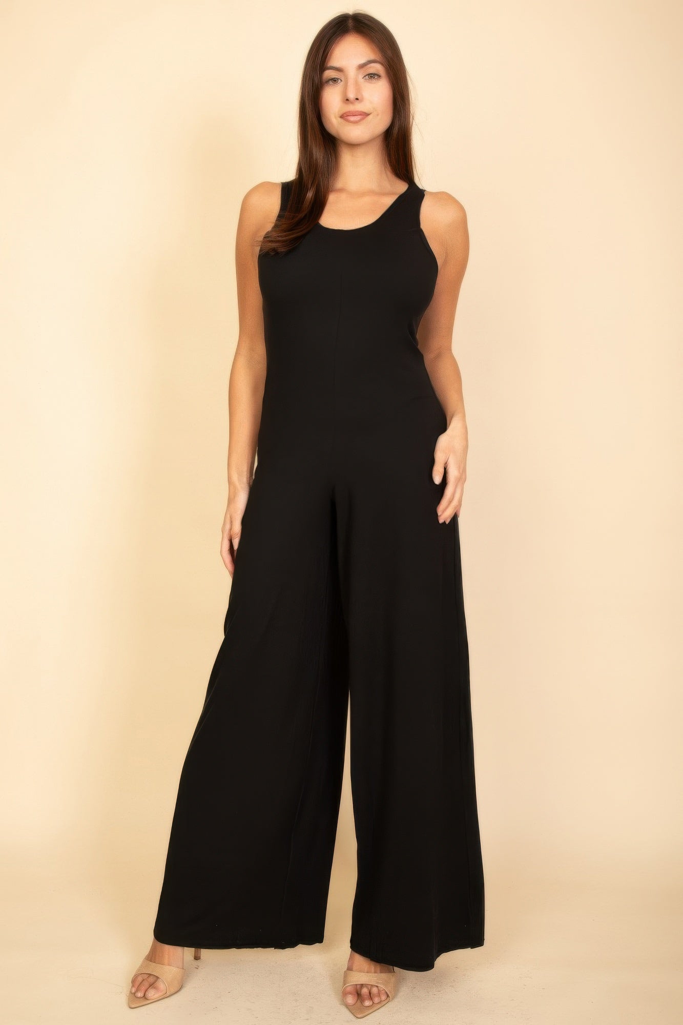 Sleeveless Tank Wide Leg Jumpsuit product image