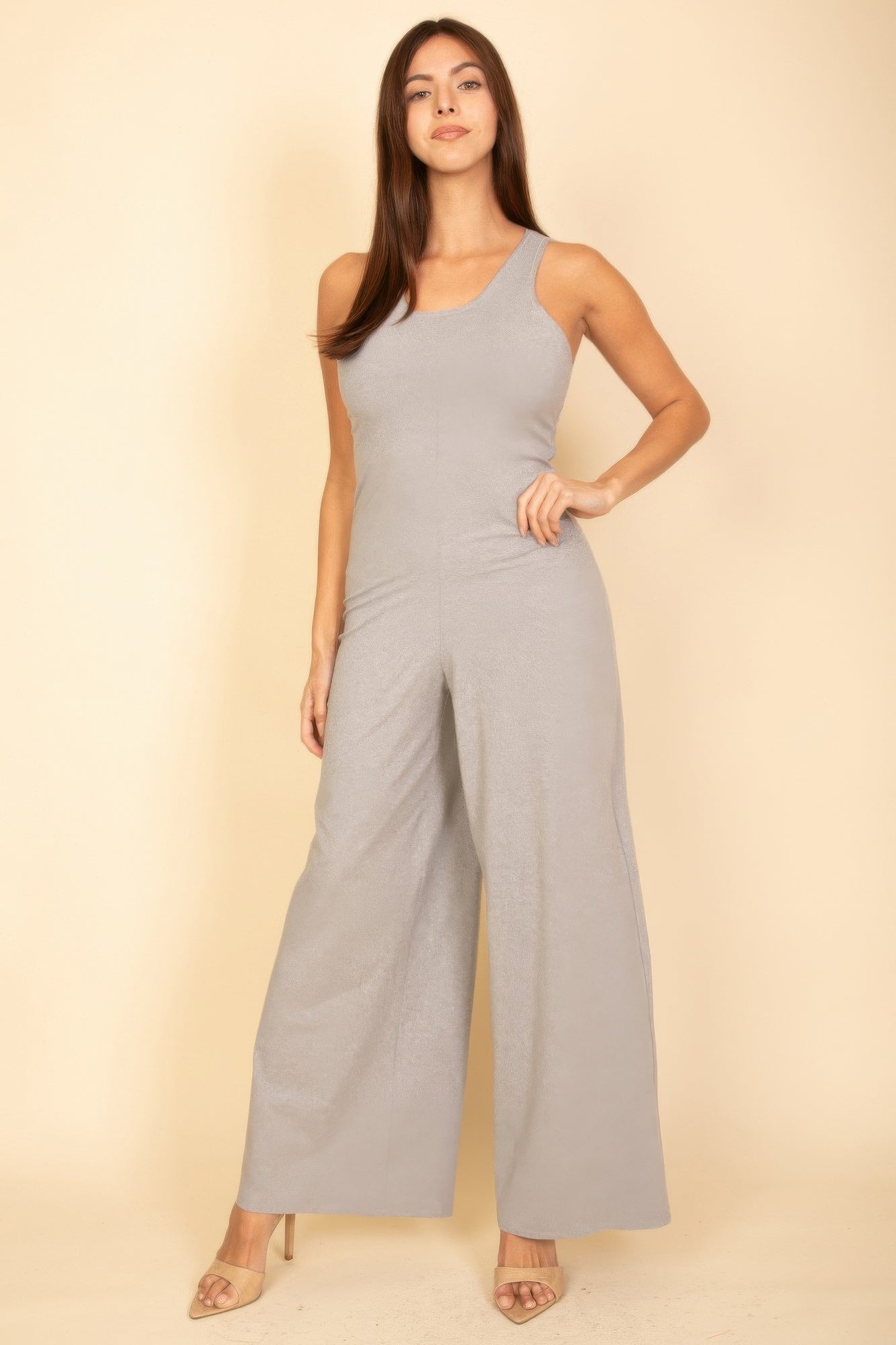 Sleeveless Tank Wide Leg Jumpsuit product image