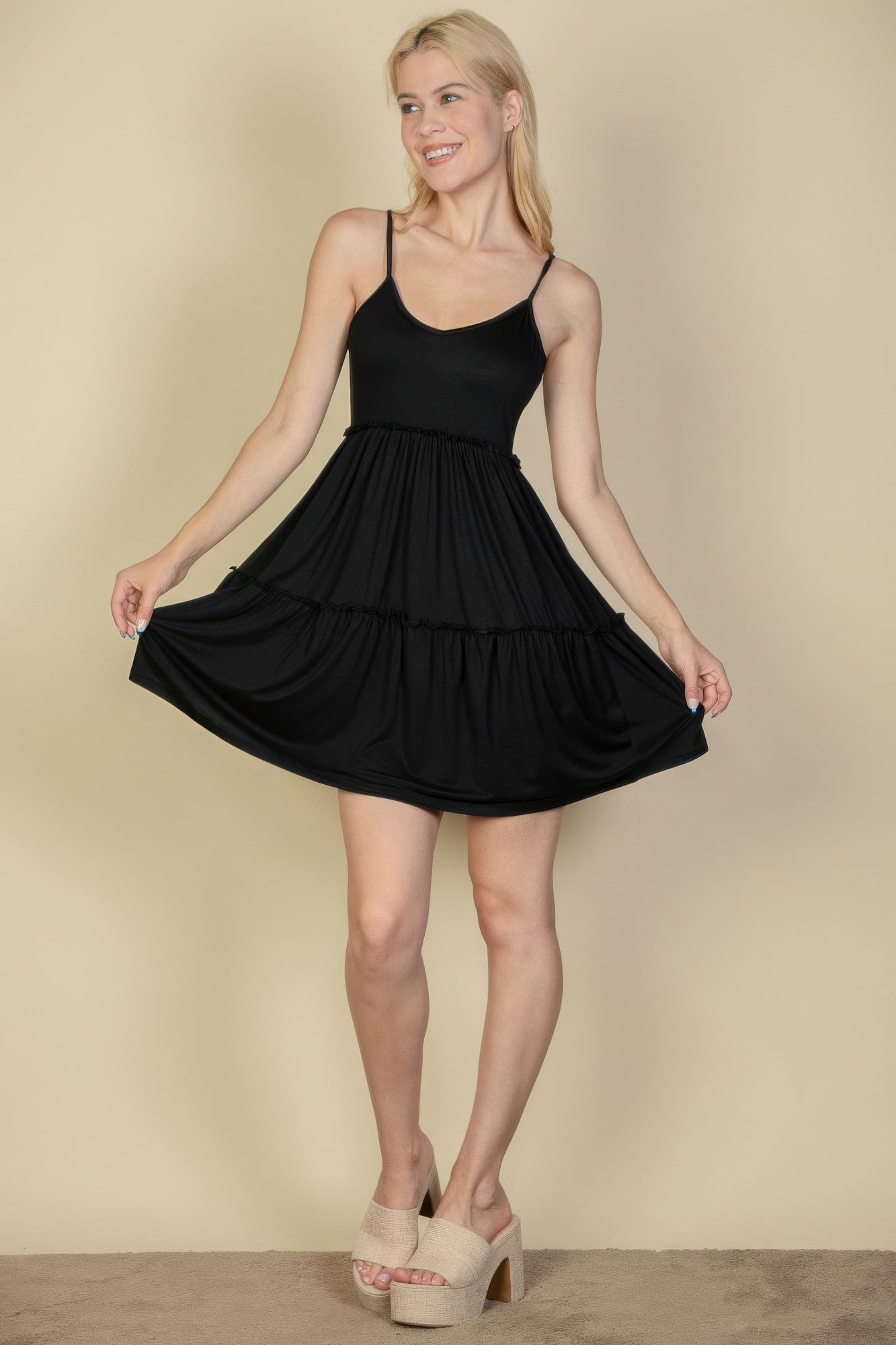 Tiered Cami Swing Dress product image
