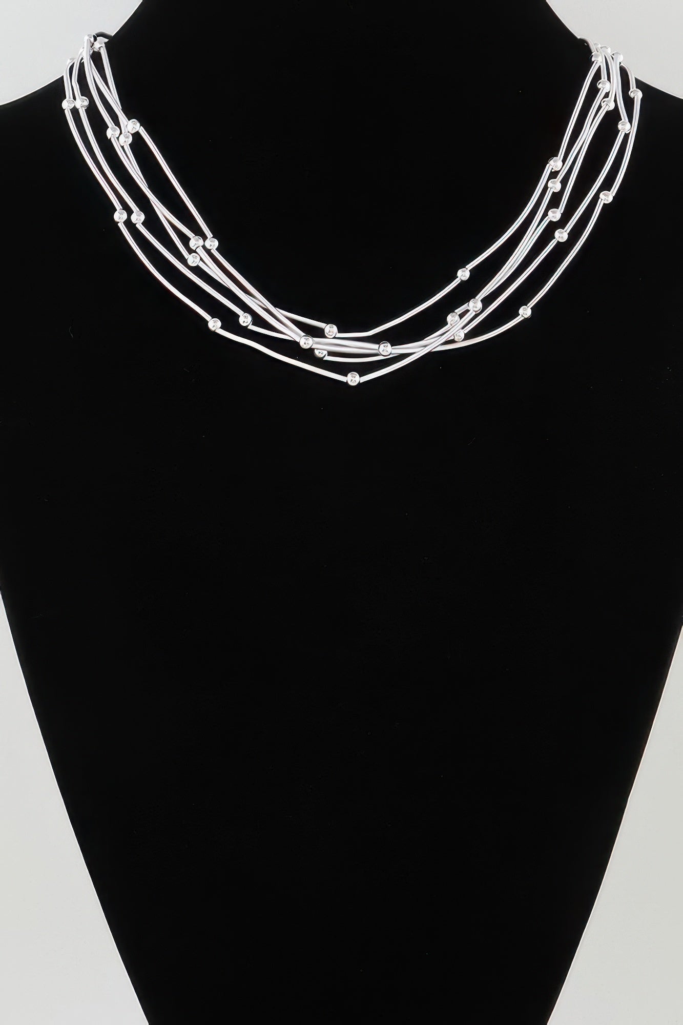 Multi Pillar Beaded Necklace product image