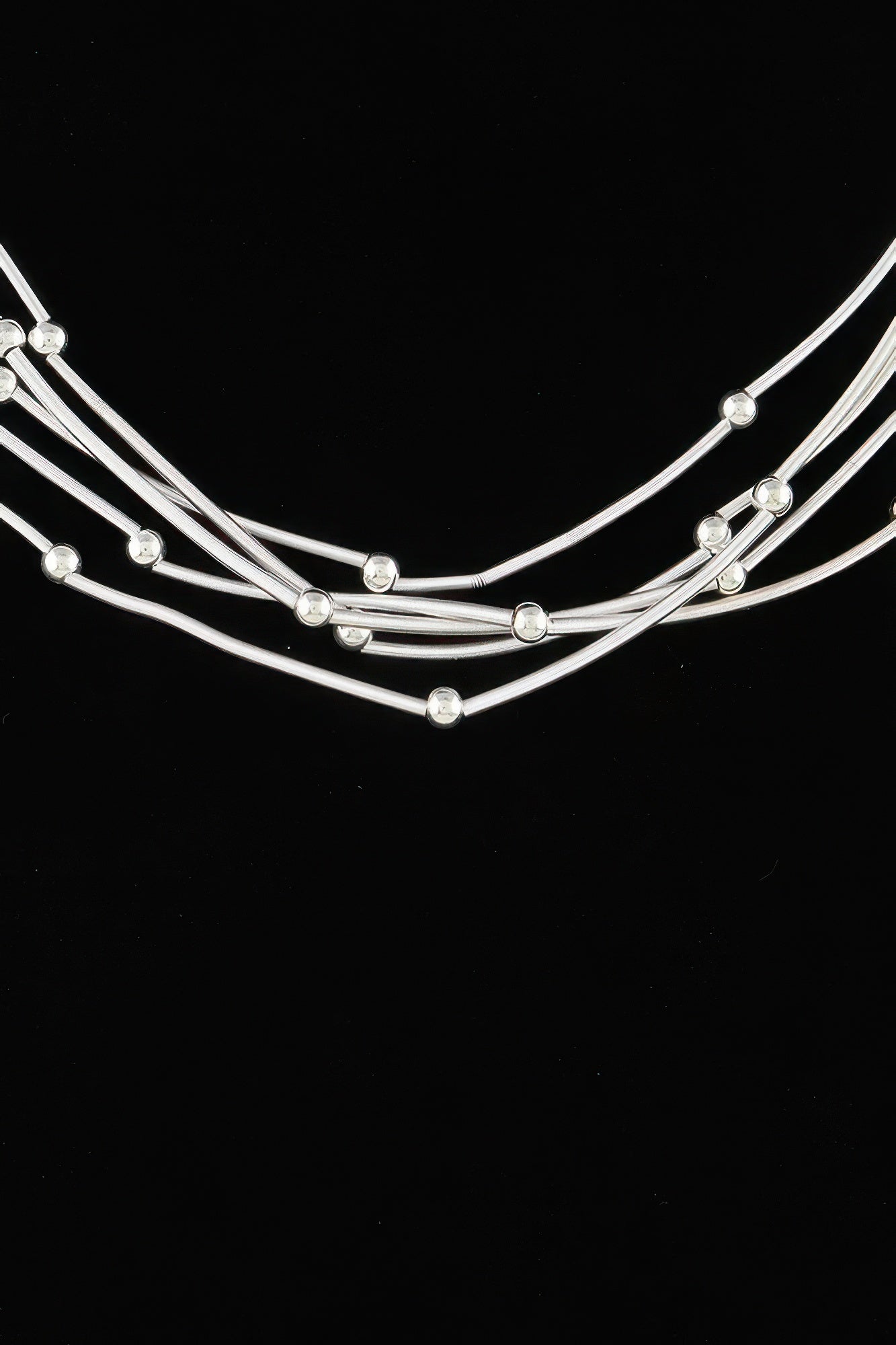 Multi Pillar Beaded Necklace product image