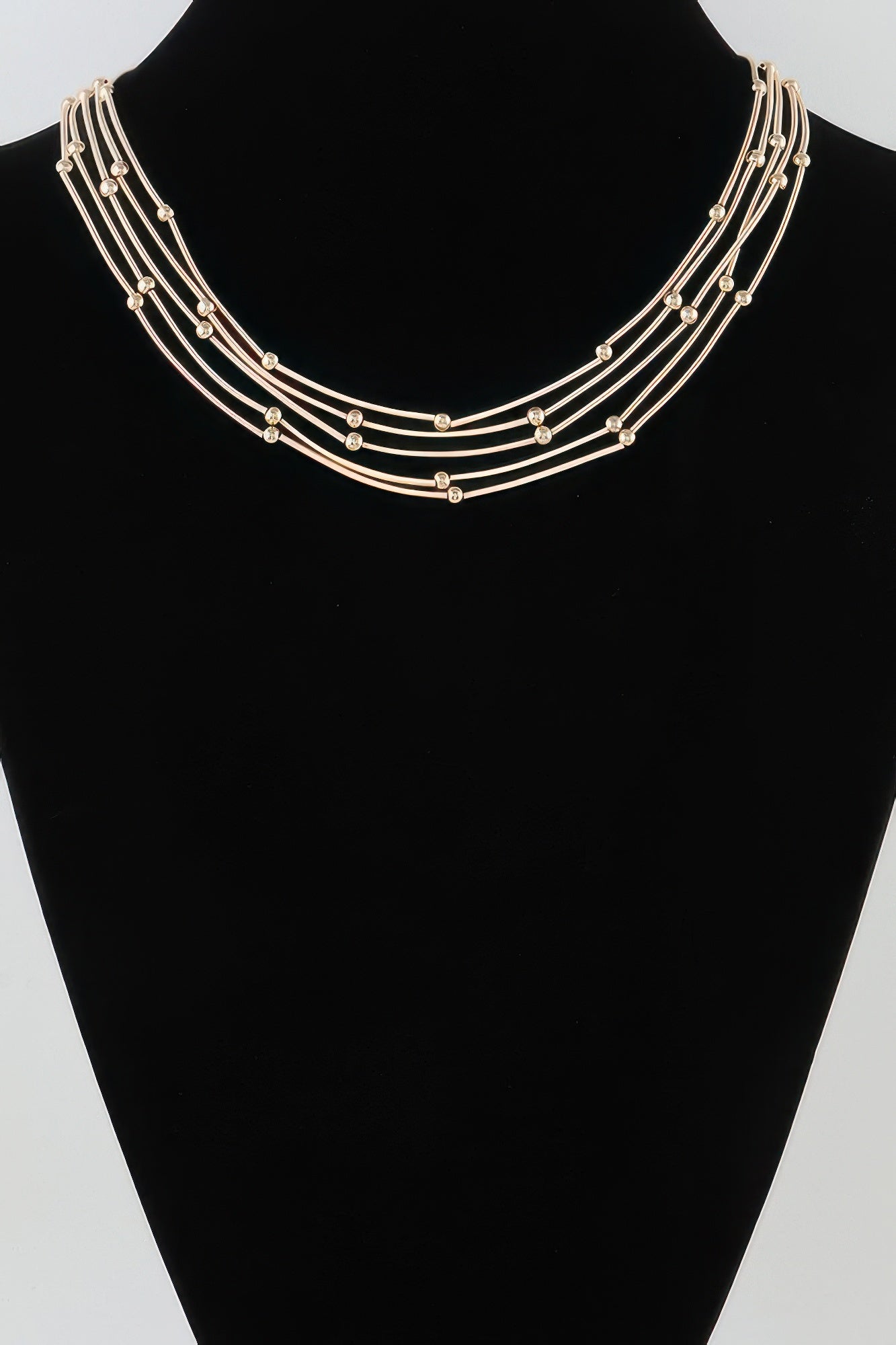 Multi Pillar Beaded Necklace product image