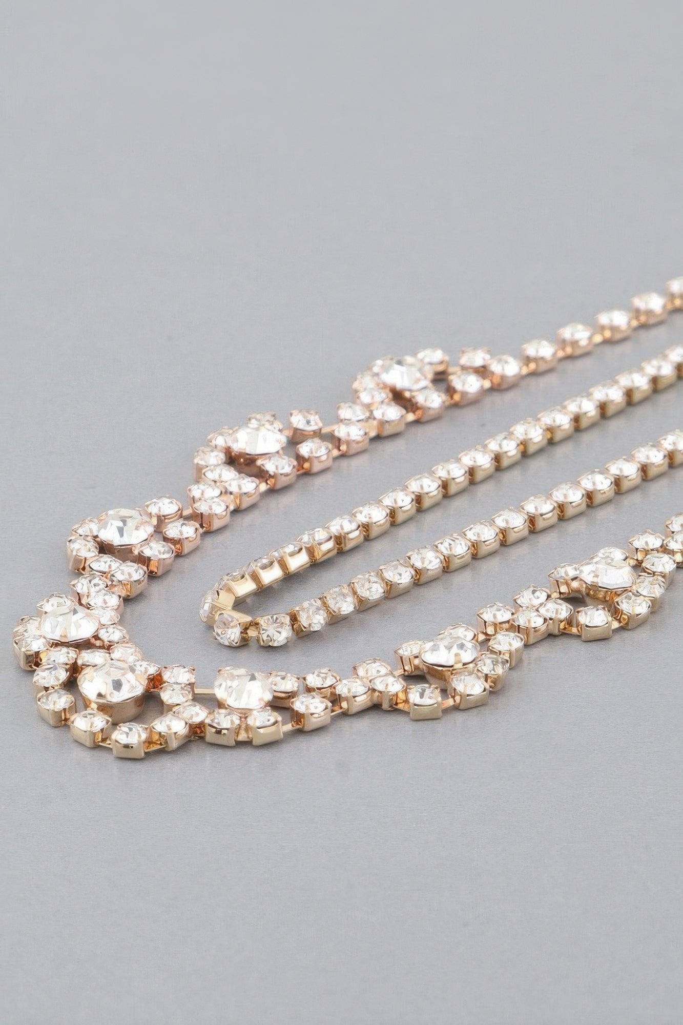 Bejeweled Curtain Drop Ballgown Necklace product image