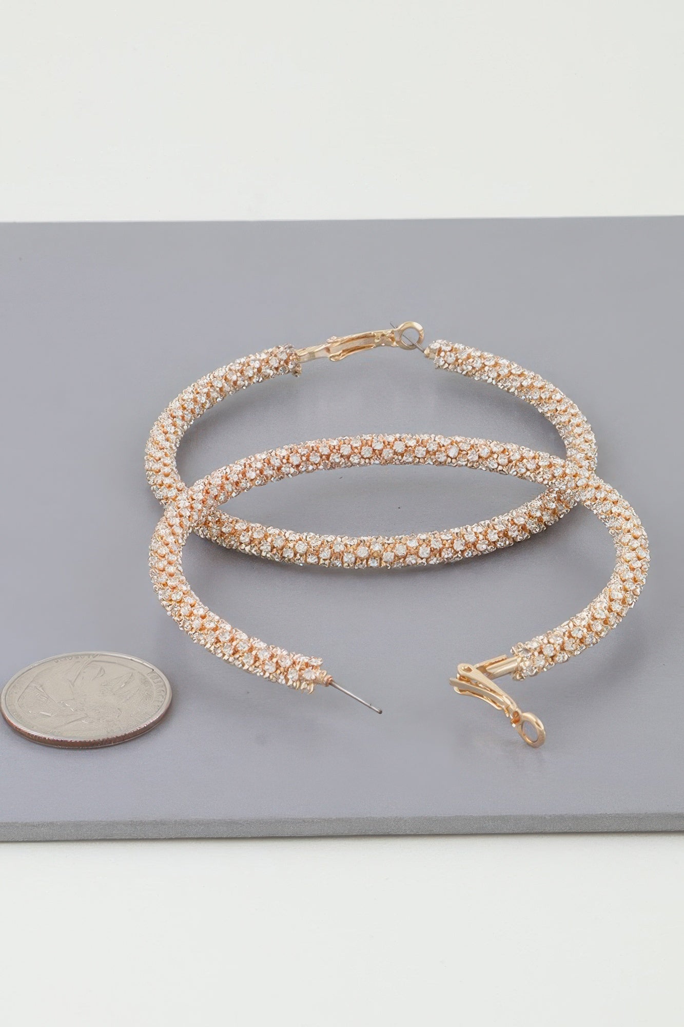 Bejeweled Hoop Earrings product image