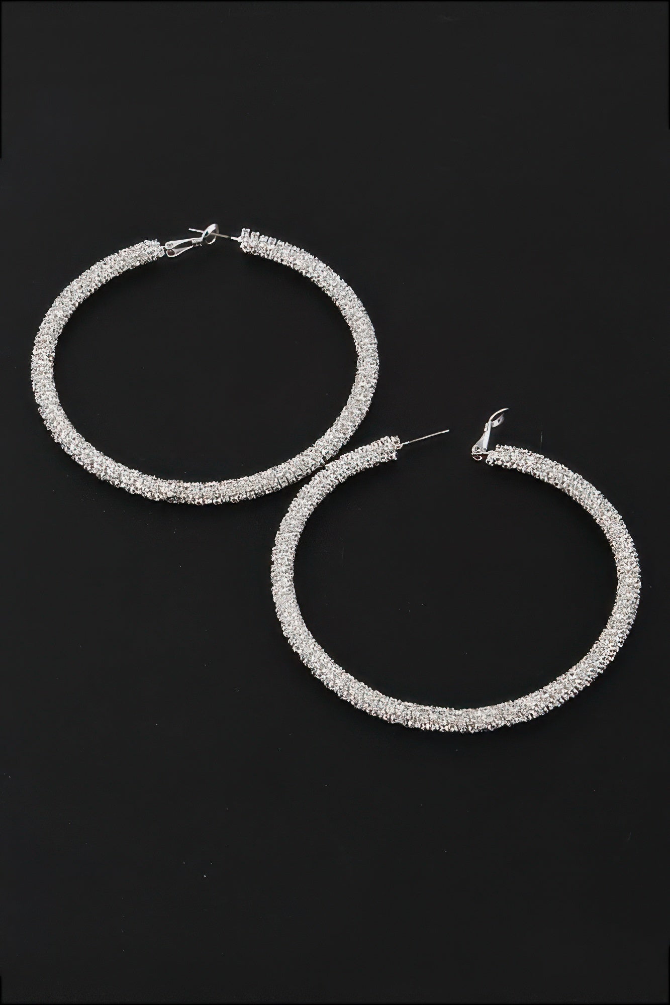 Bejeweled Hoop Earrings product image