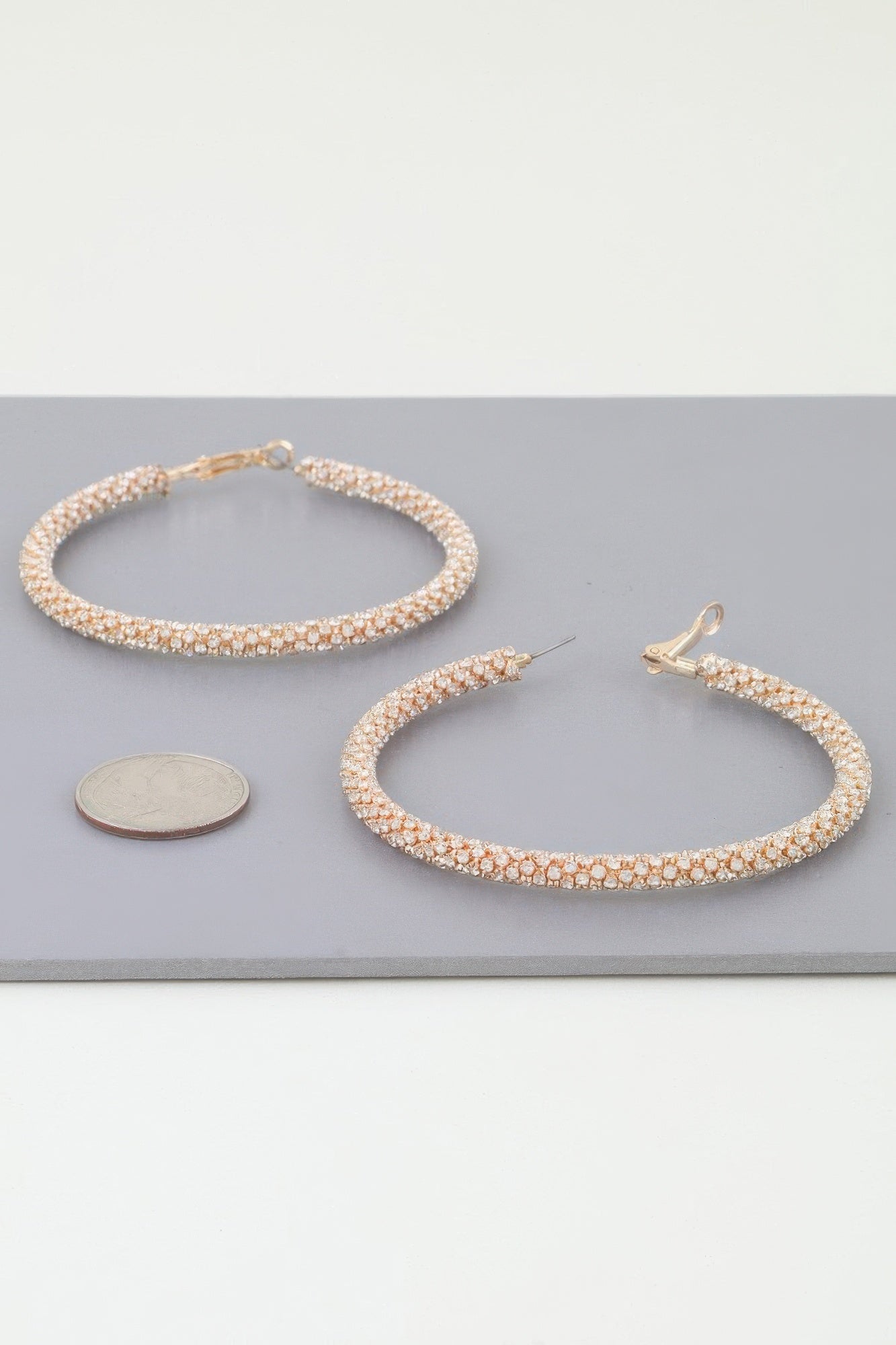 Bejeweled Hoop Earrings product image