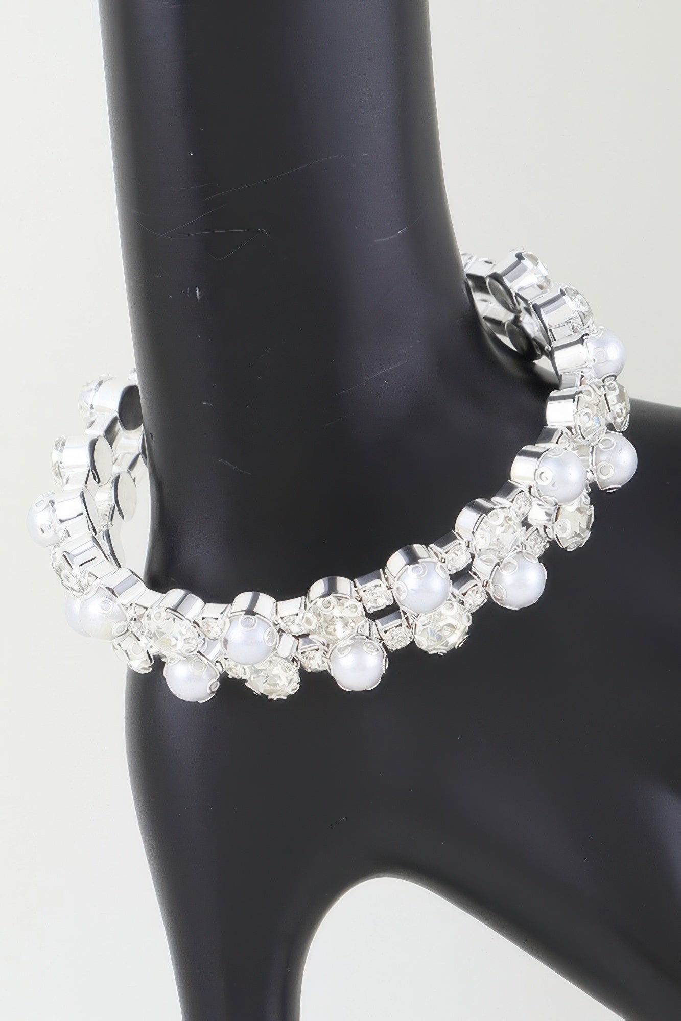 Double Pearled Cuff Bracelet product image