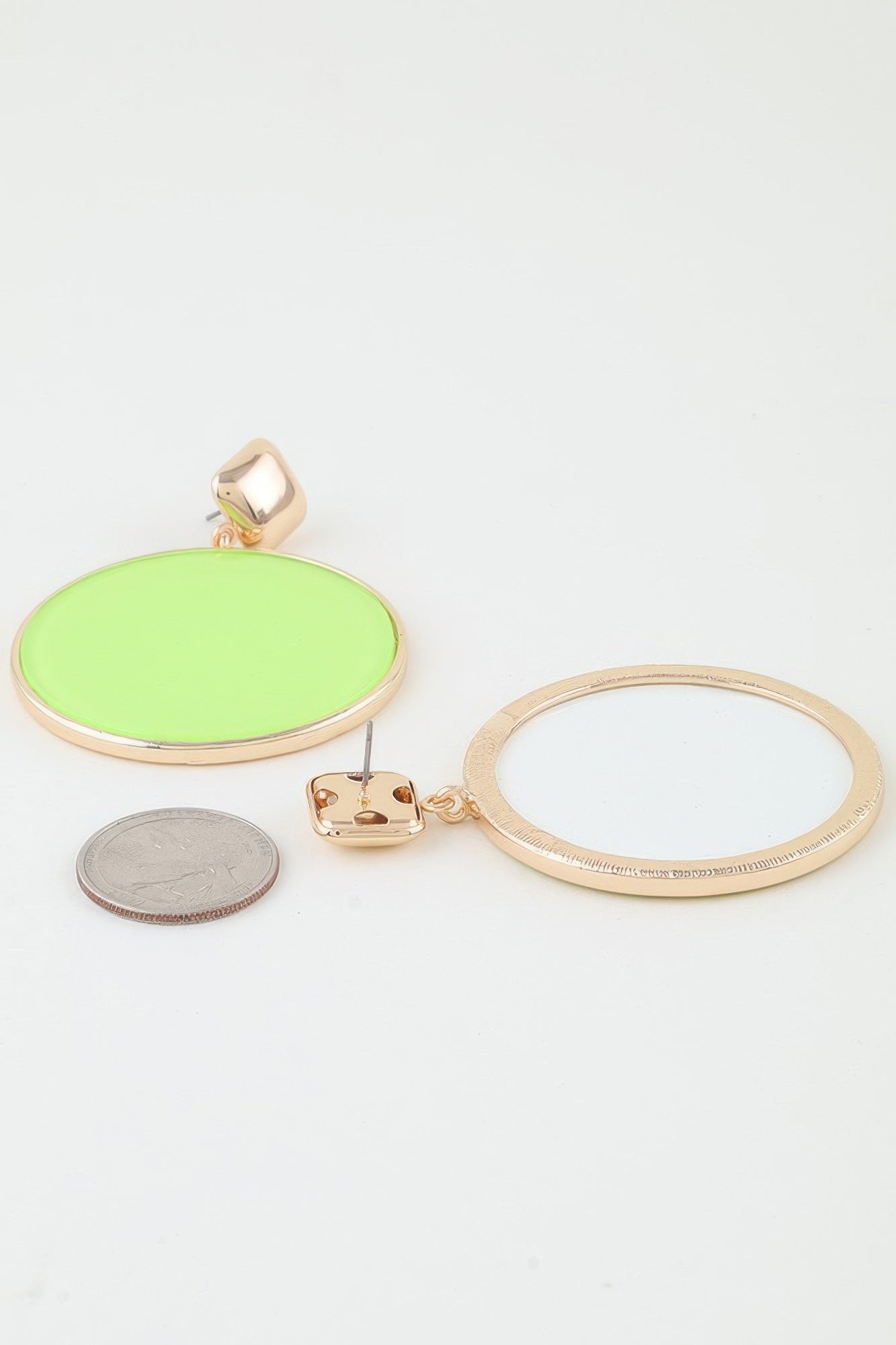 Bright Playful Circle Drop Earrings product image