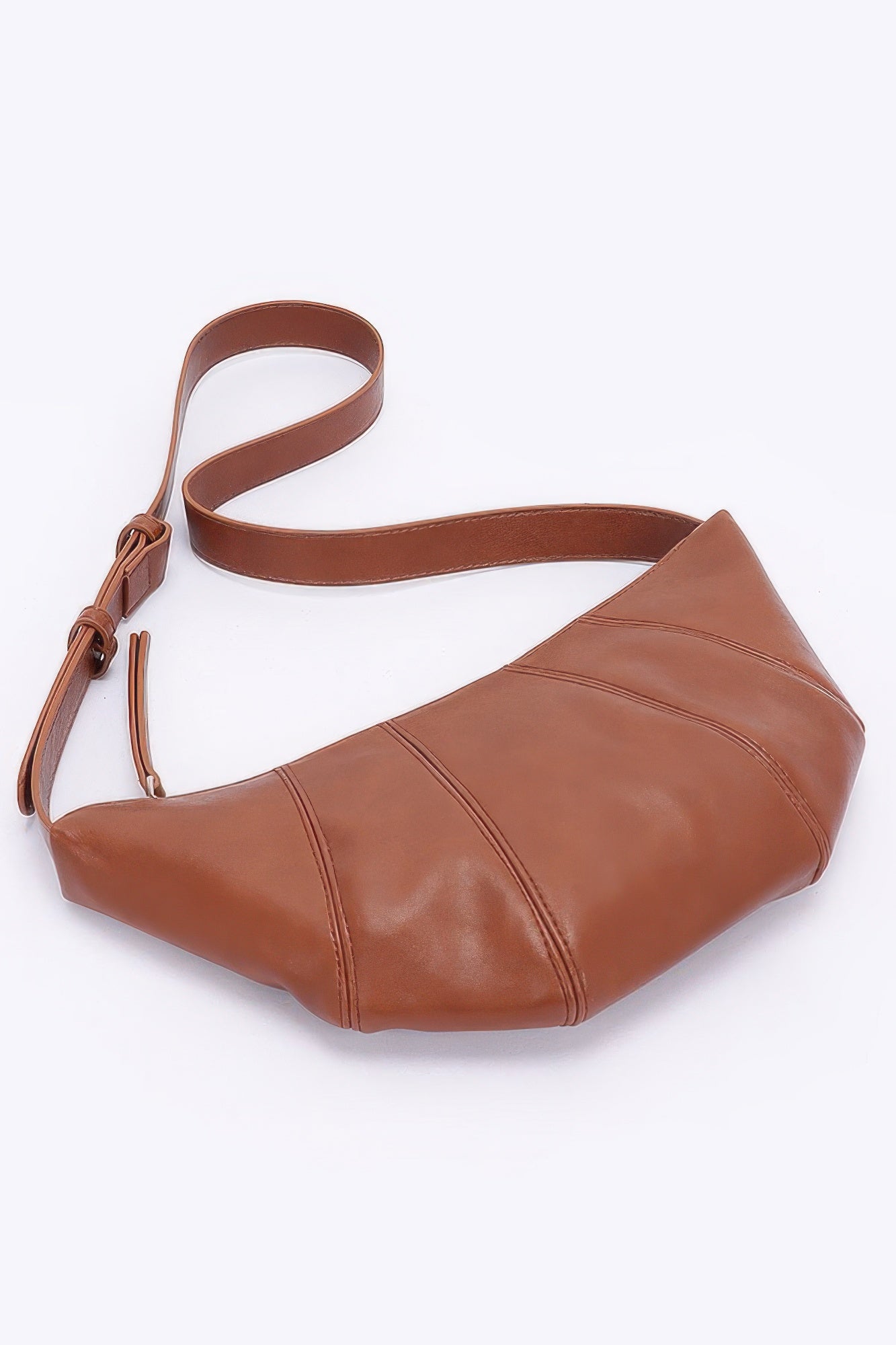 Faux Leather Croissant Bag product image