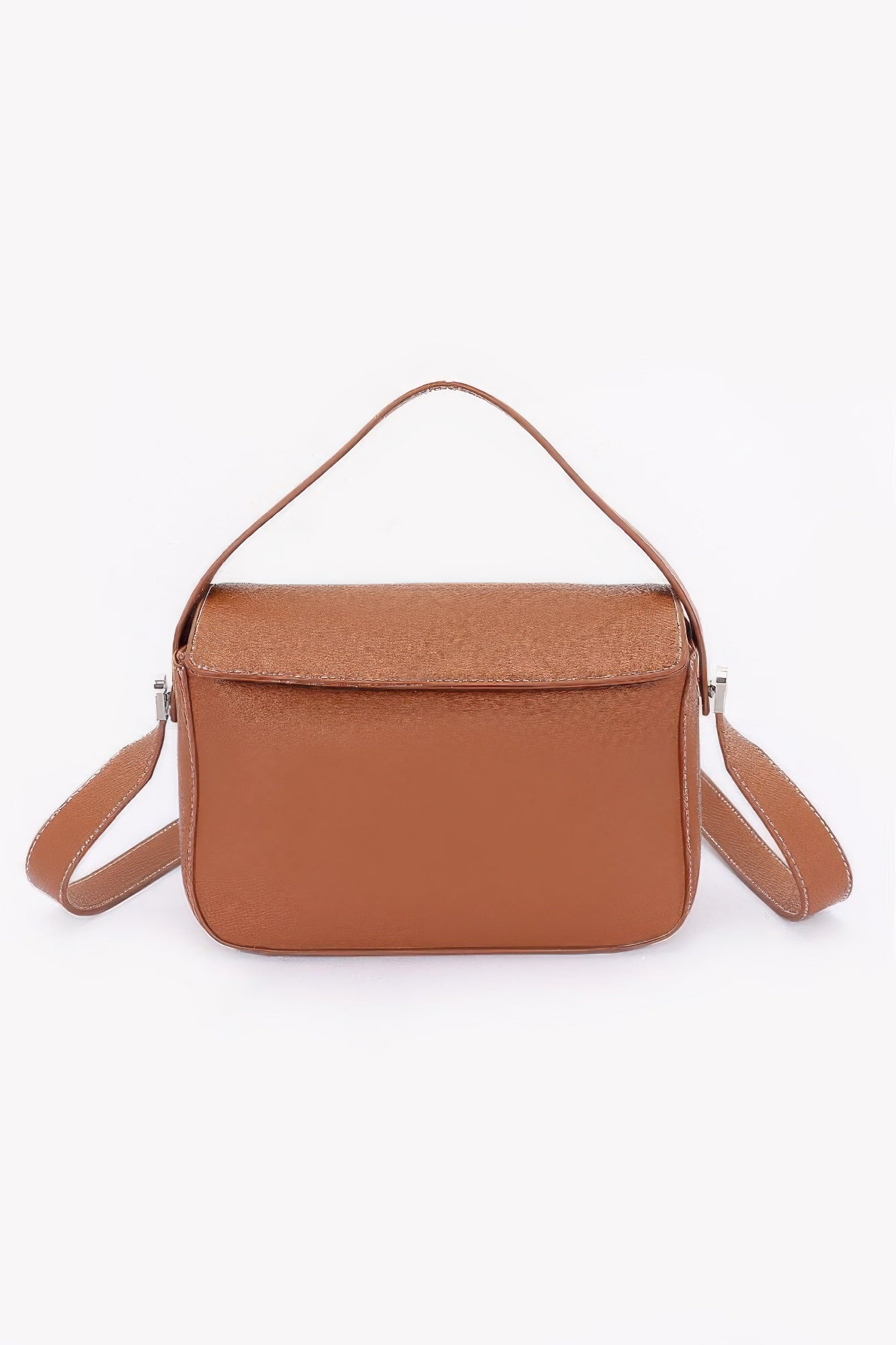 Faux Leather Crossbody Handle Bag product image