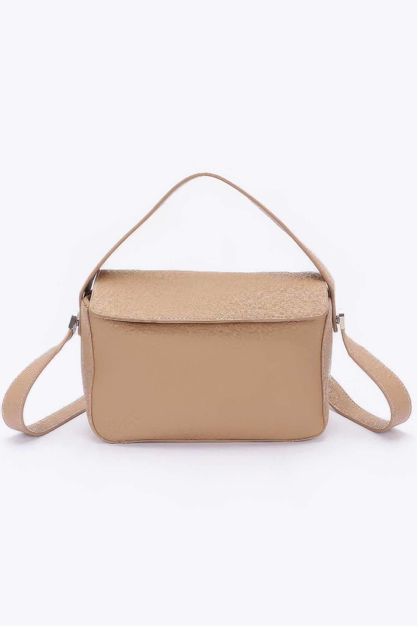 Faux Leather Crossbody Handle Bag product image