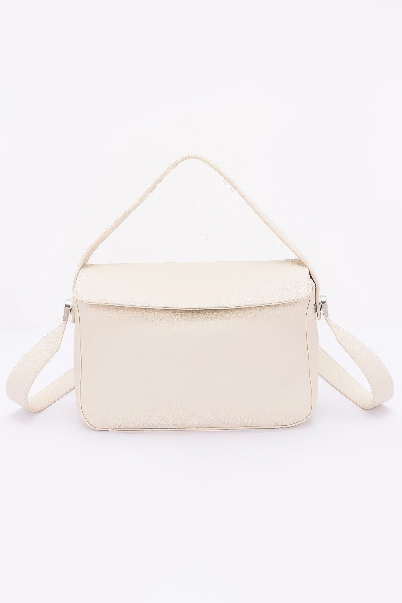 Faux Leather Crossbody Handle Bag product image