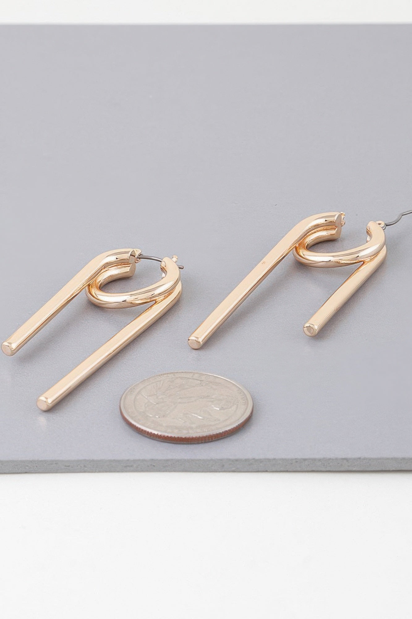 Multi Shiny Modern Drop Earrings product image