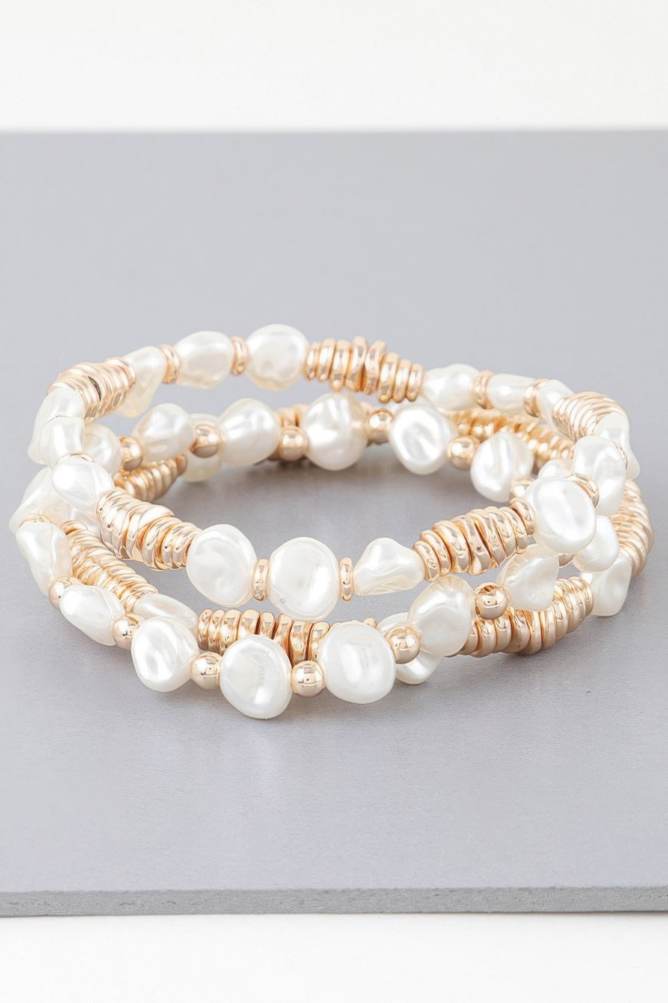 Multi Stone N Disc Bracelet product image