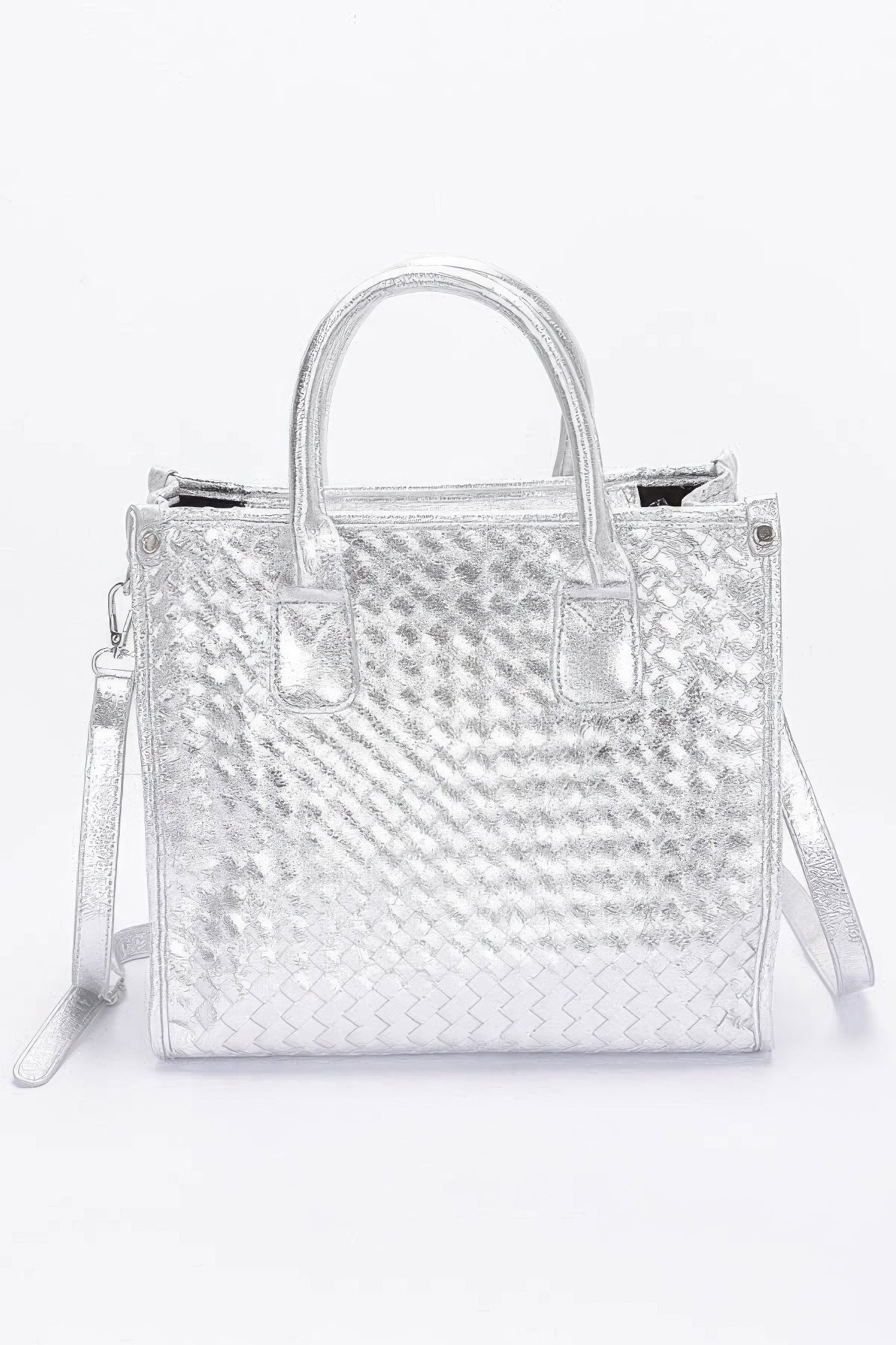 Metallic Braided Tote Bag product image