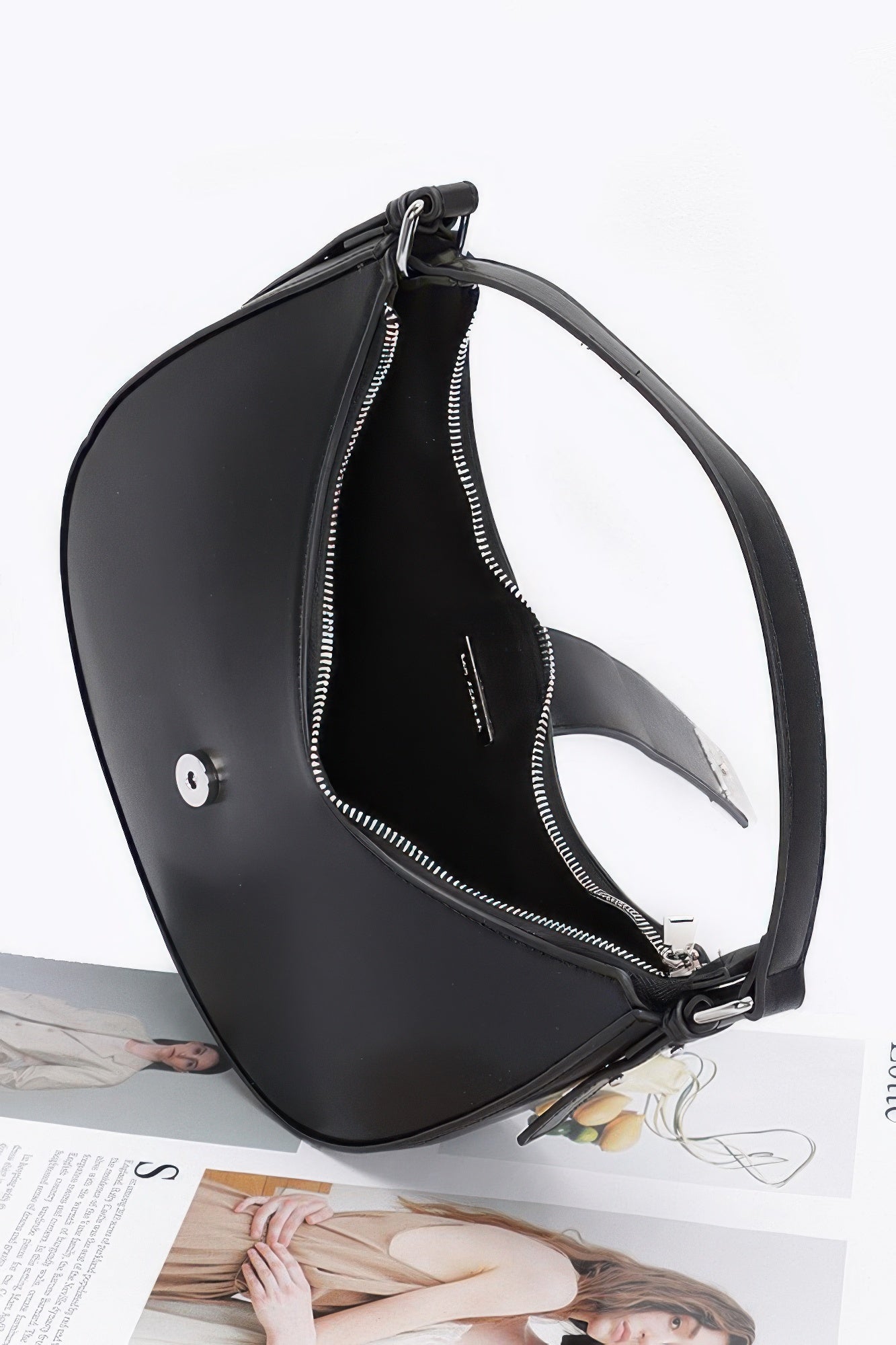 Faux Leather Hobo Bag product image