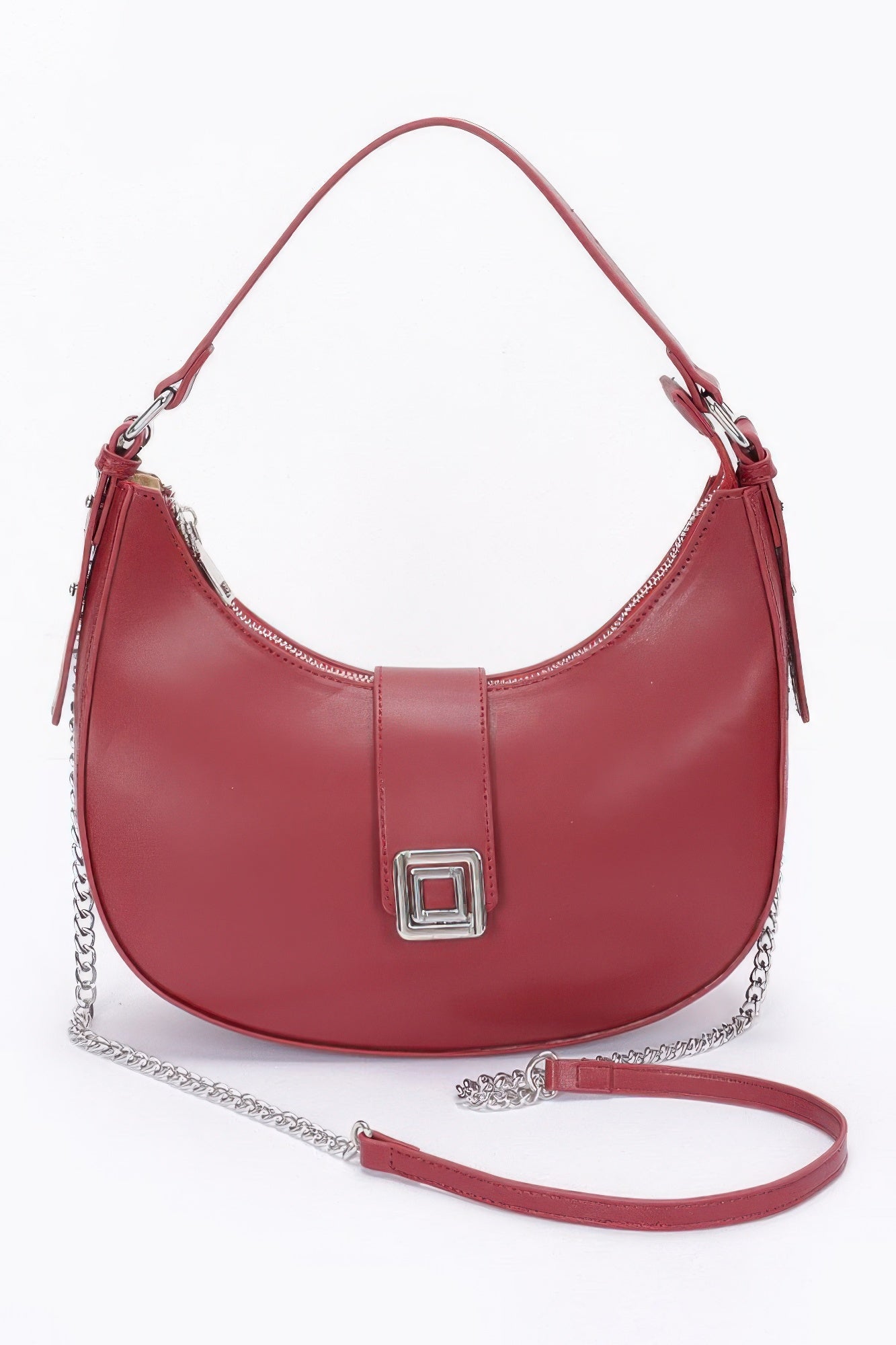 Faux Leather Hobo Bag product image