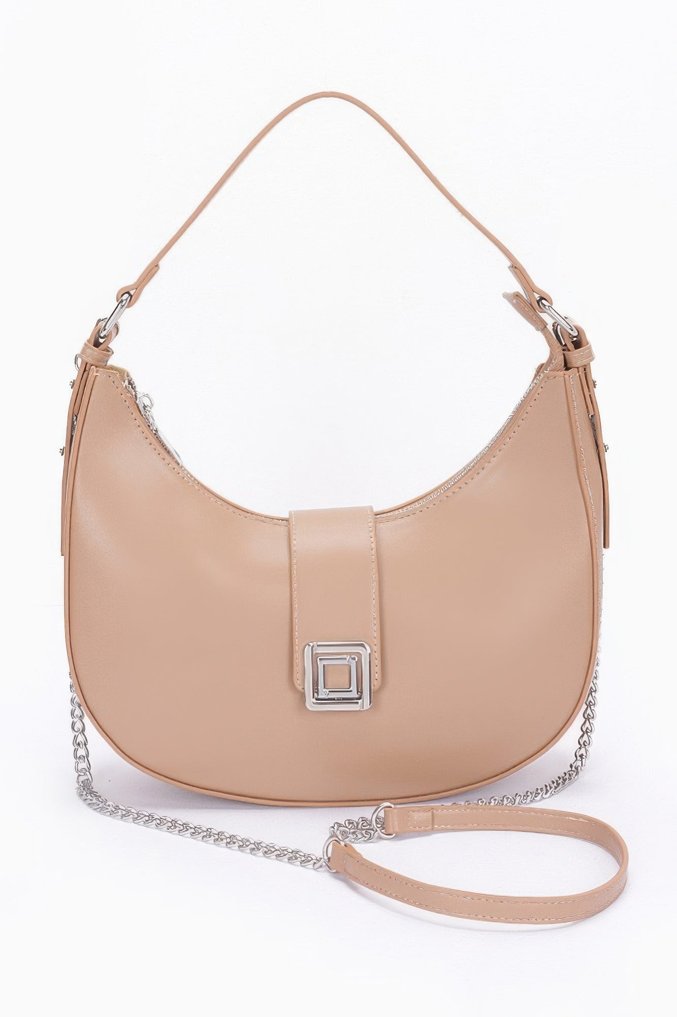 Faux Leather Hobo Bag product image