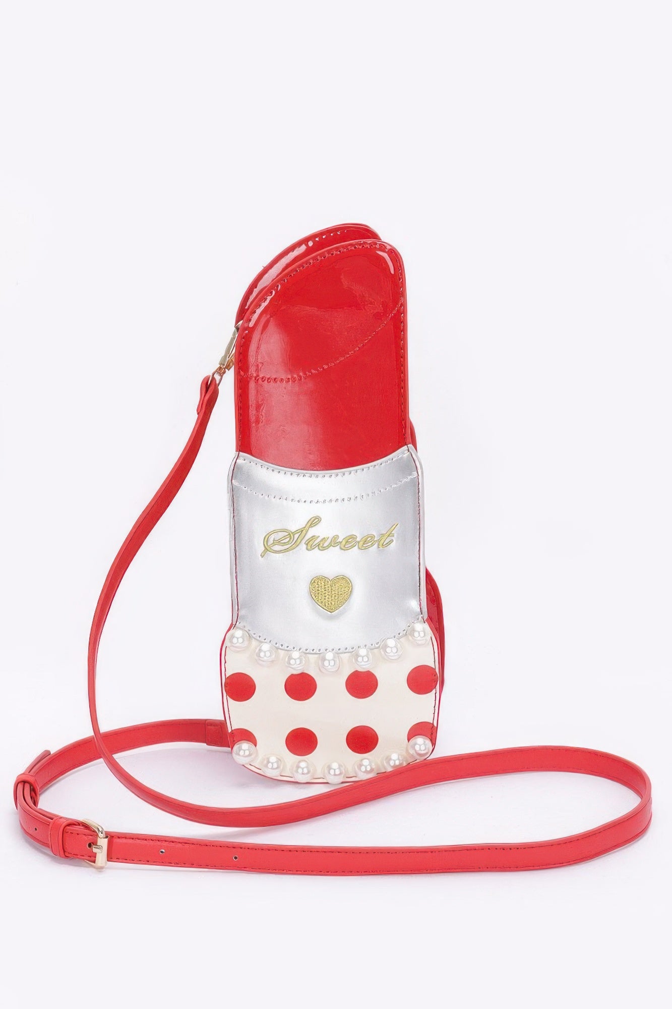 Faux Leather Lipstick Novelty Bag product image