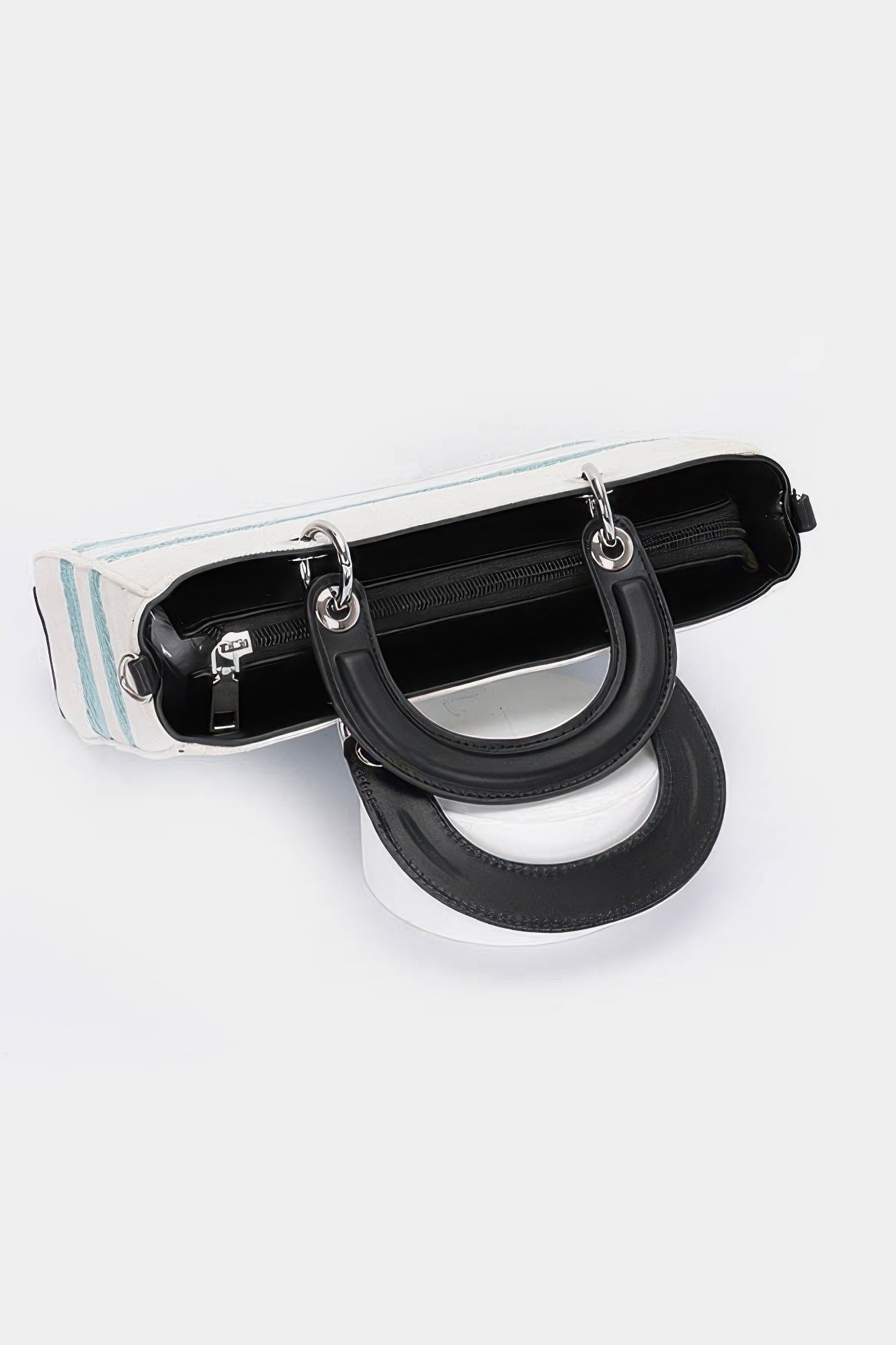 Embroidery Faux Leather Tote Bag product image