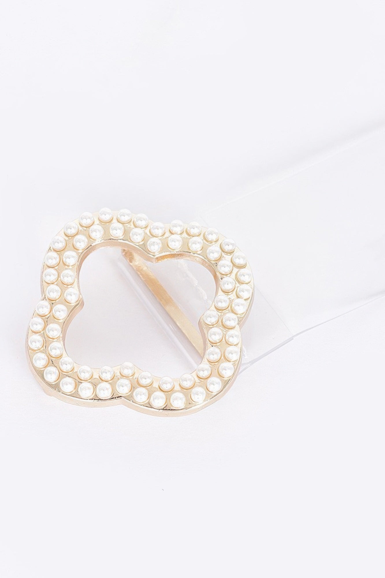 Pearl Metal Buckle Clear Belt product image