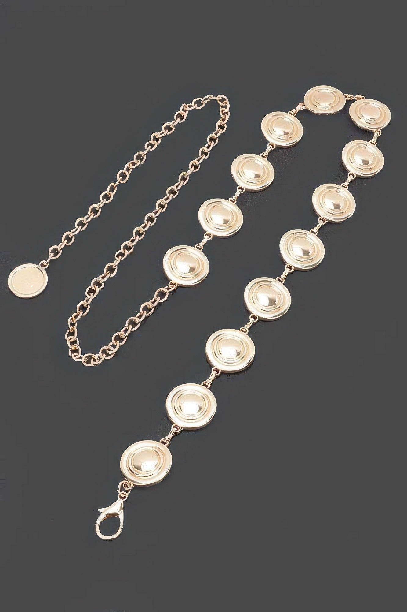 Round Metal Chain Belt product image