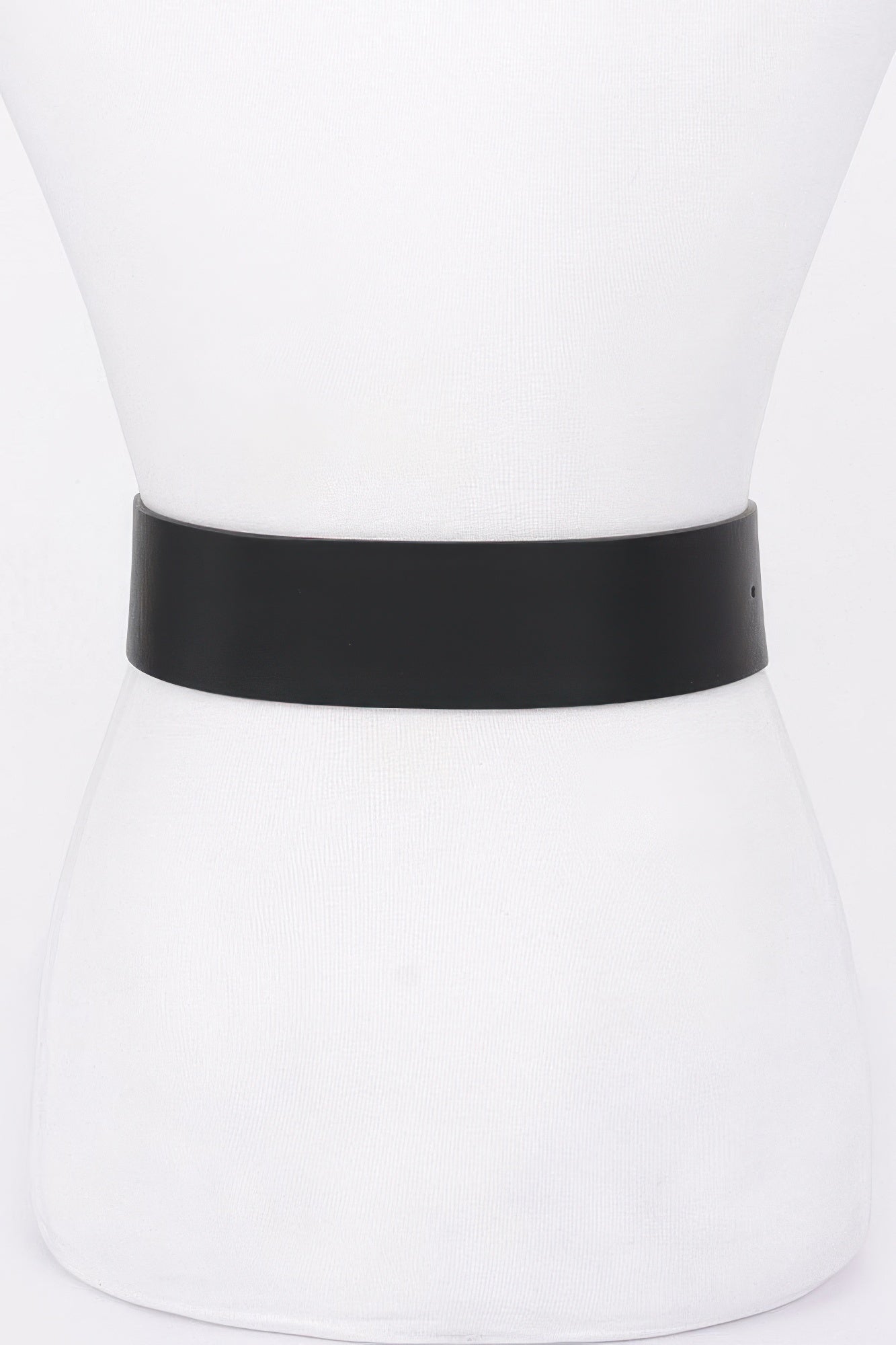 Hammered Metal Buckle Stretch Belt product image