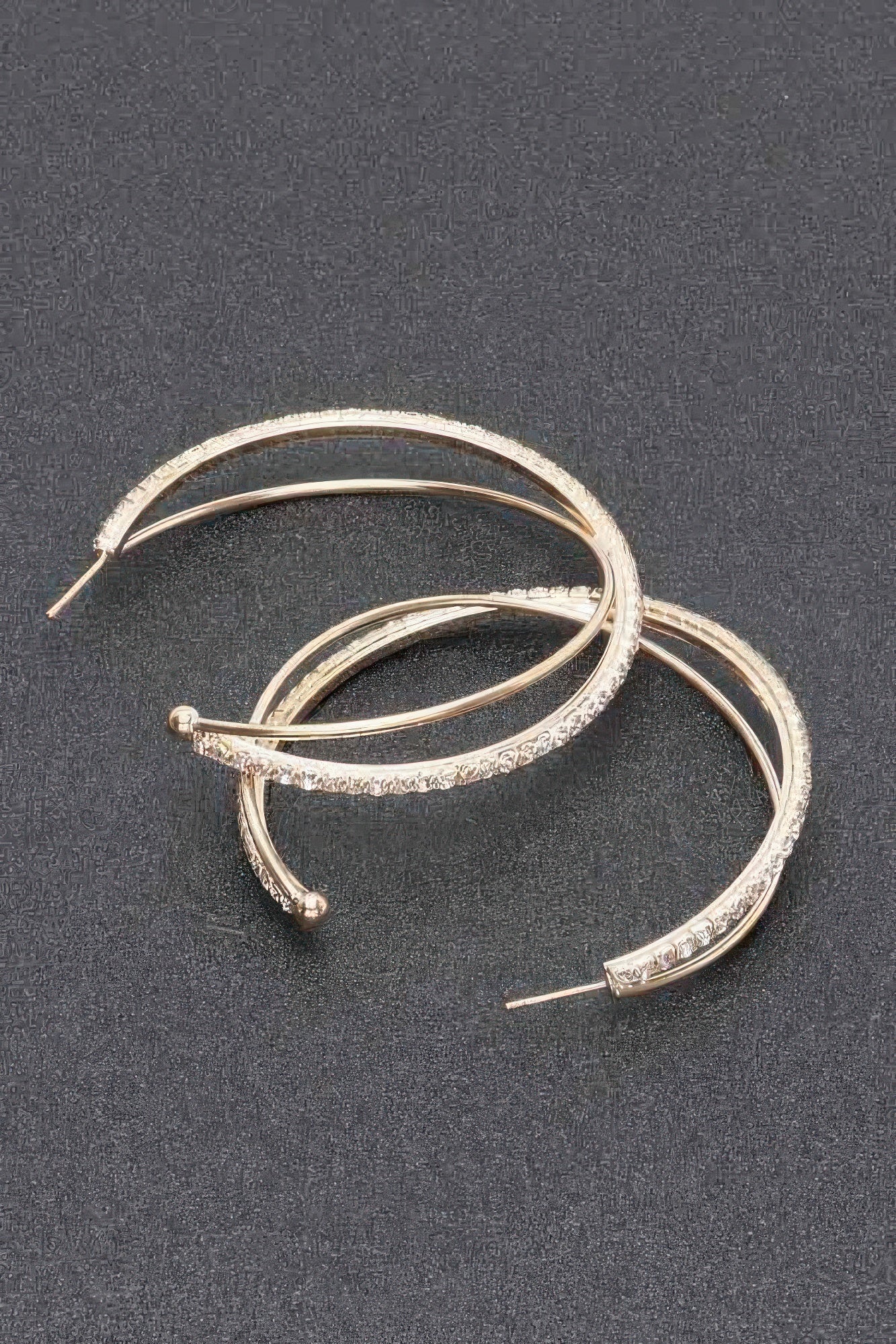 Rhinestone Hoop Earring product image