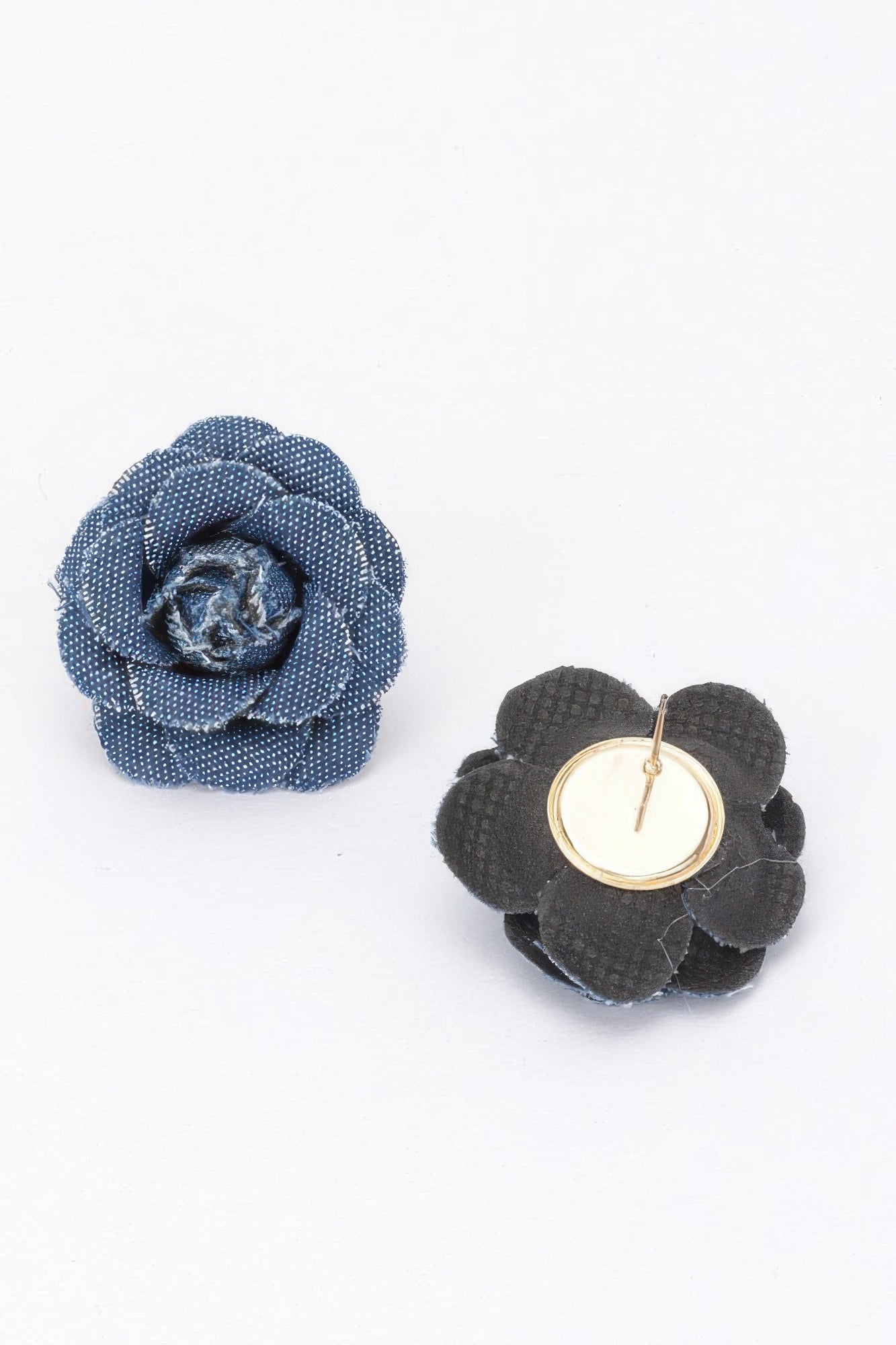 Denim Flower Earring product image