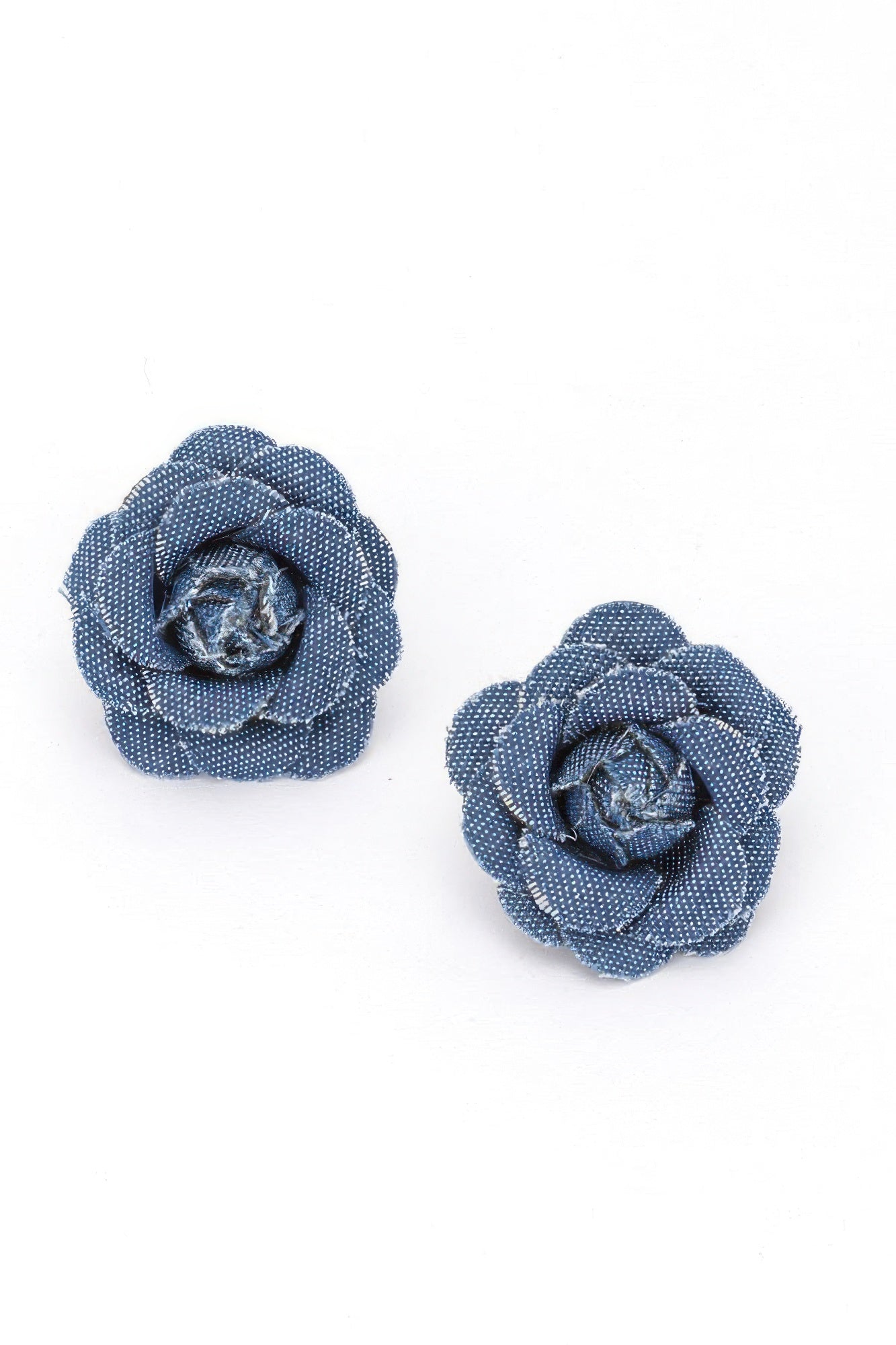 Denim Flower Earring product image