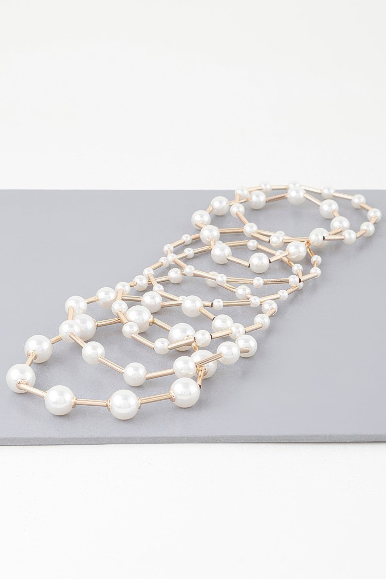Multi Pearl Wire Bracelet product image